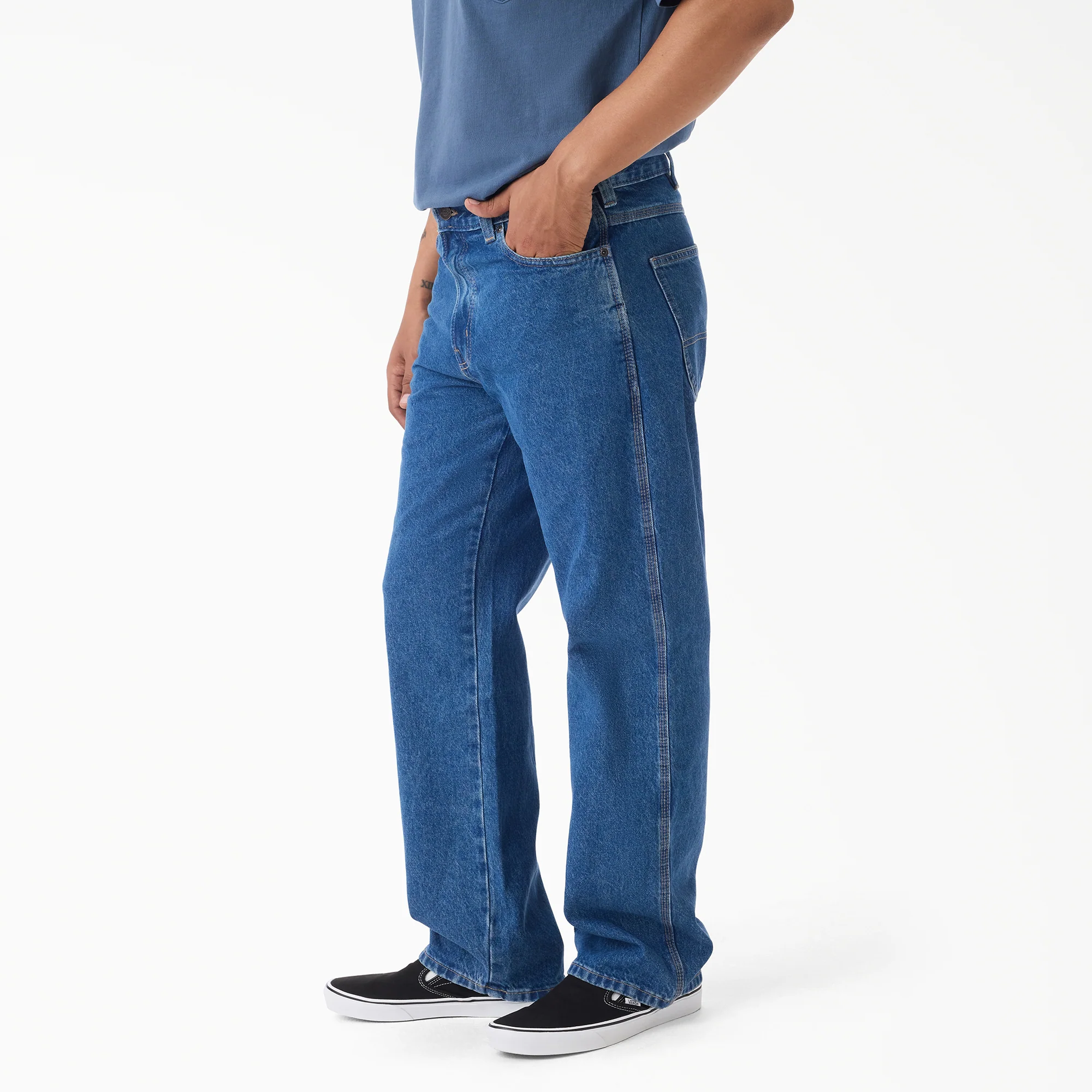 954 Relaxed Straight Work Jeans - Image 3