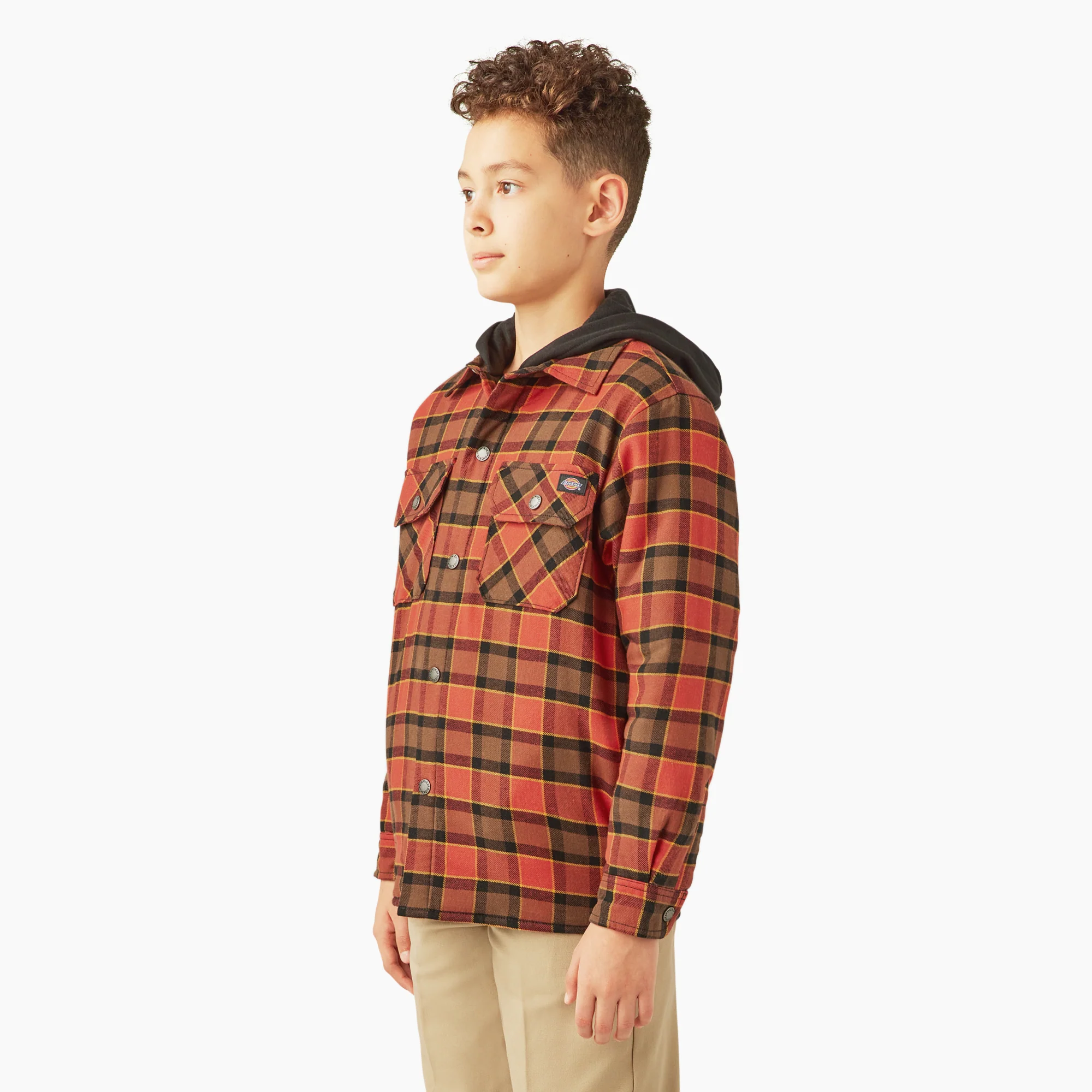 Boys’ Flannel Shirt Jacket - Image 3