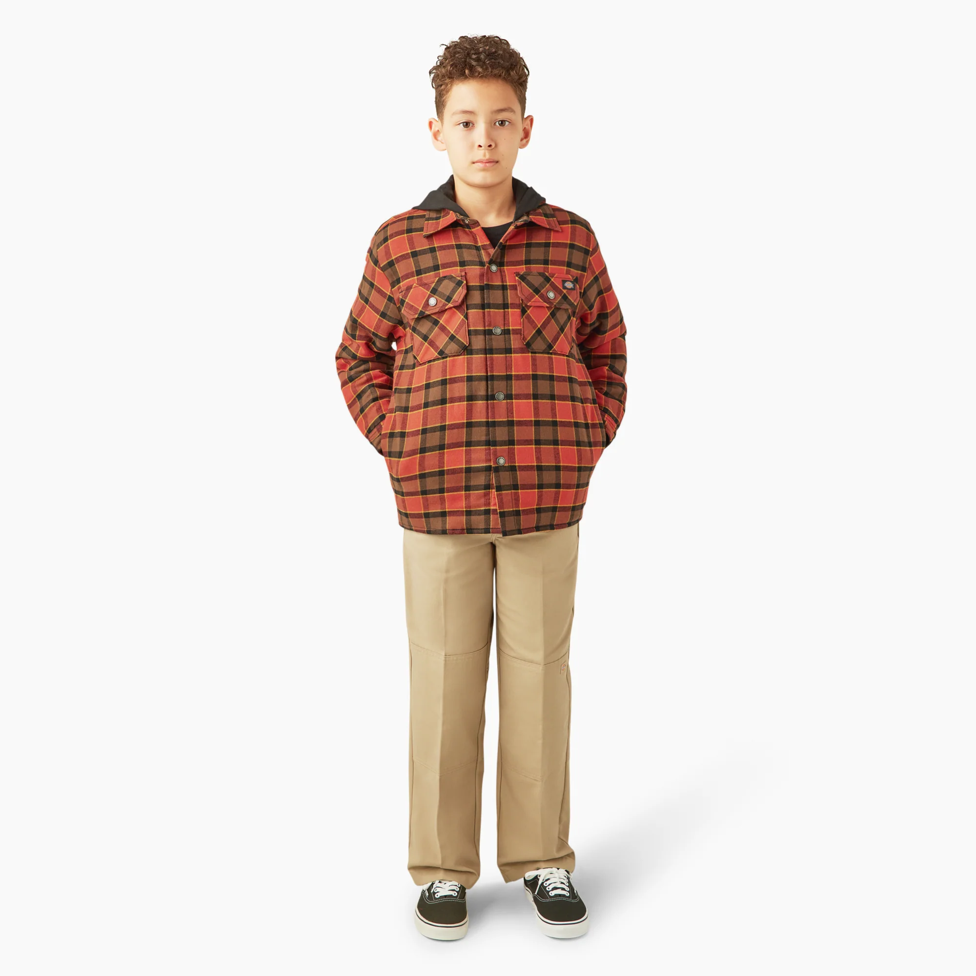 Boys’ Flannel Shirt Jacket - Image 4