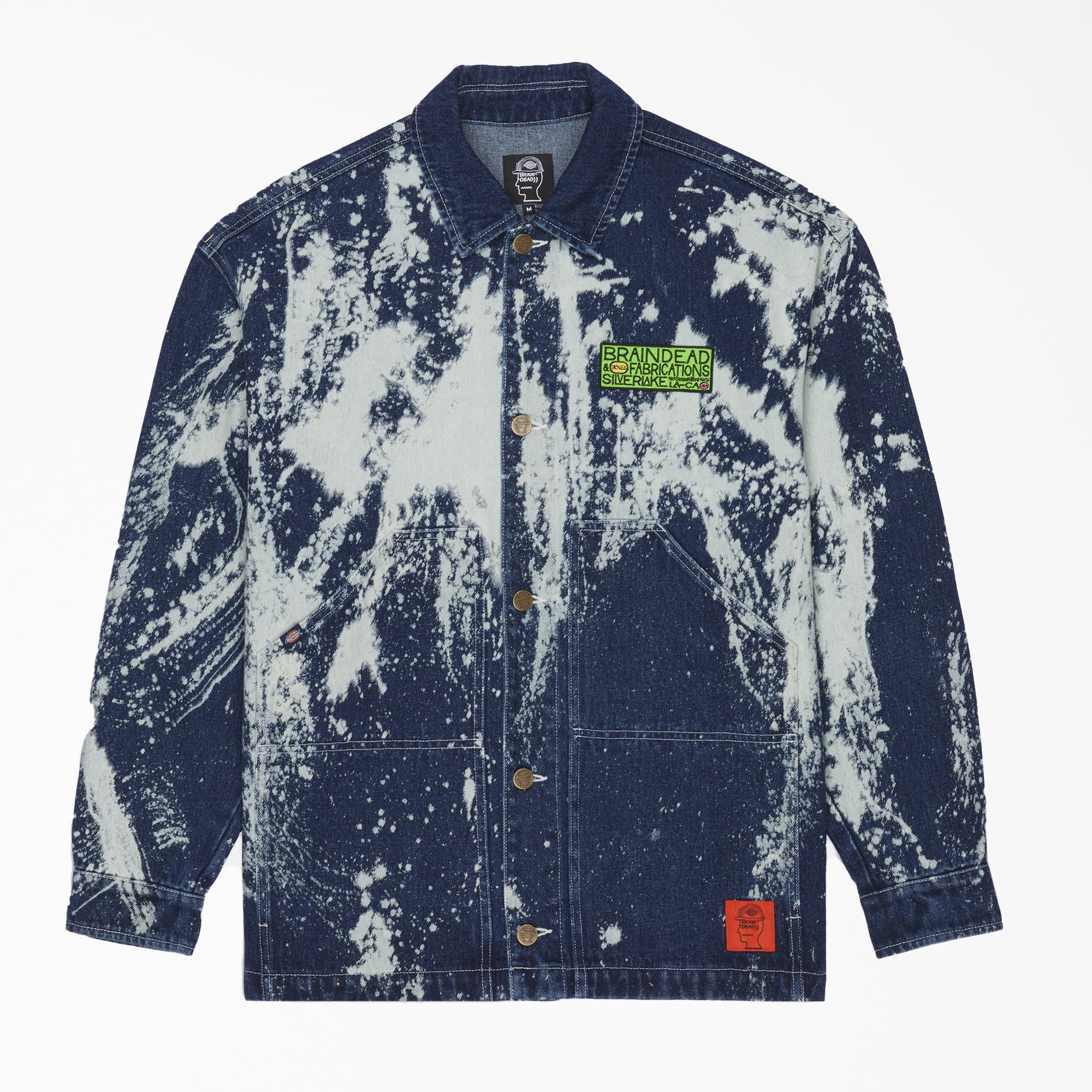 Brain Dead Bleached Denim Jacket - Image 2
