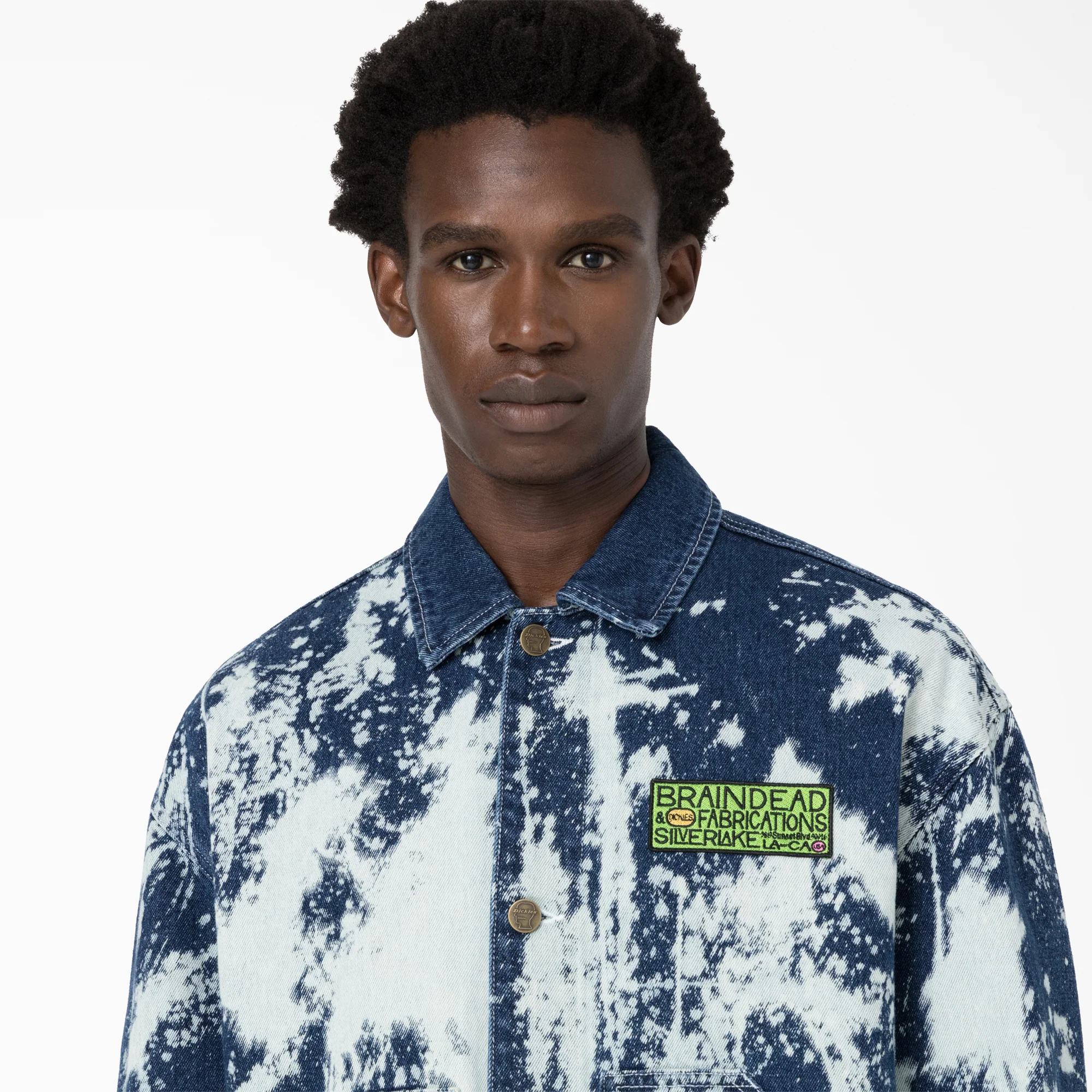 Brain Dead Bleached Denim Jacket - Image 7