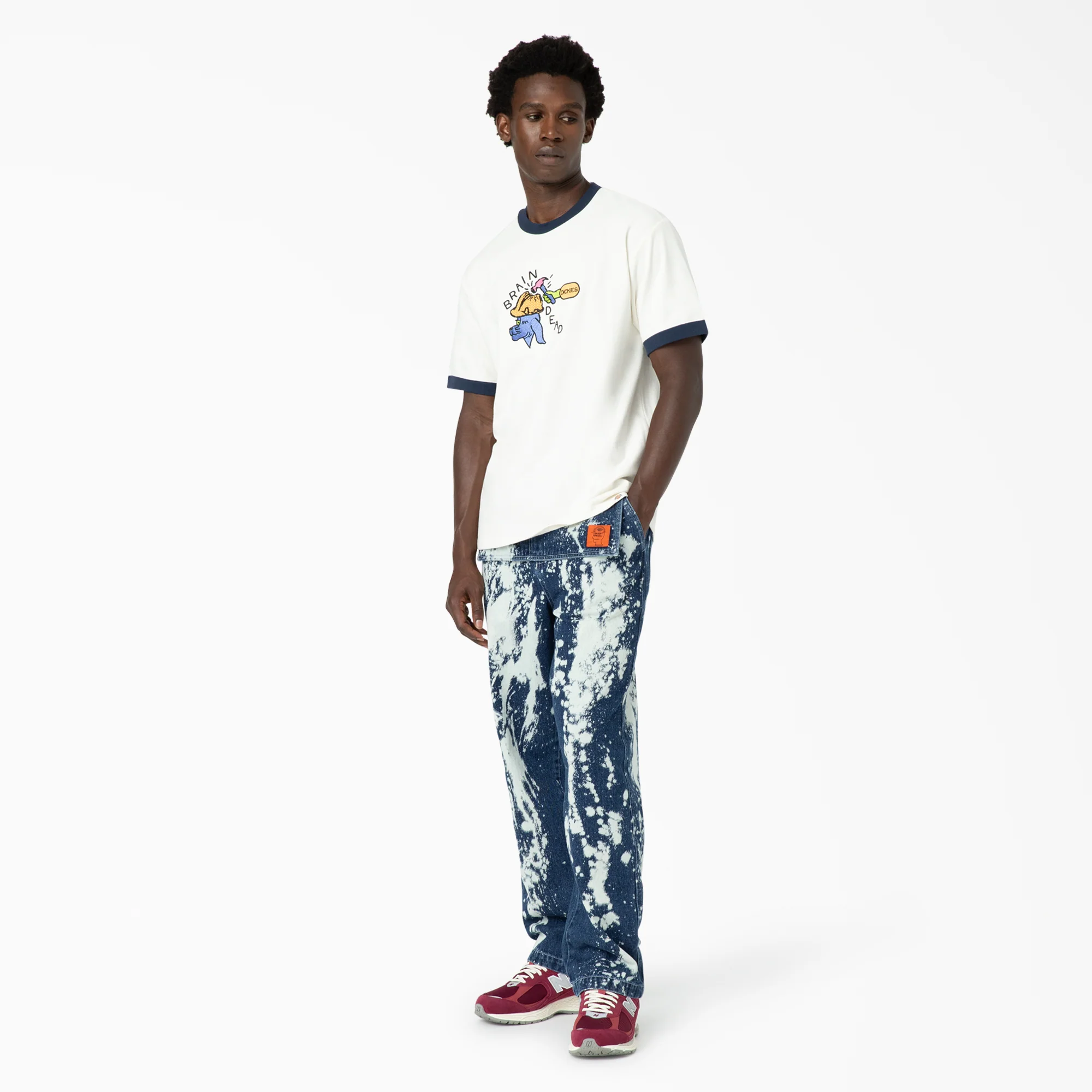 Brain Dead Embroidered T-Shirt - Image 5