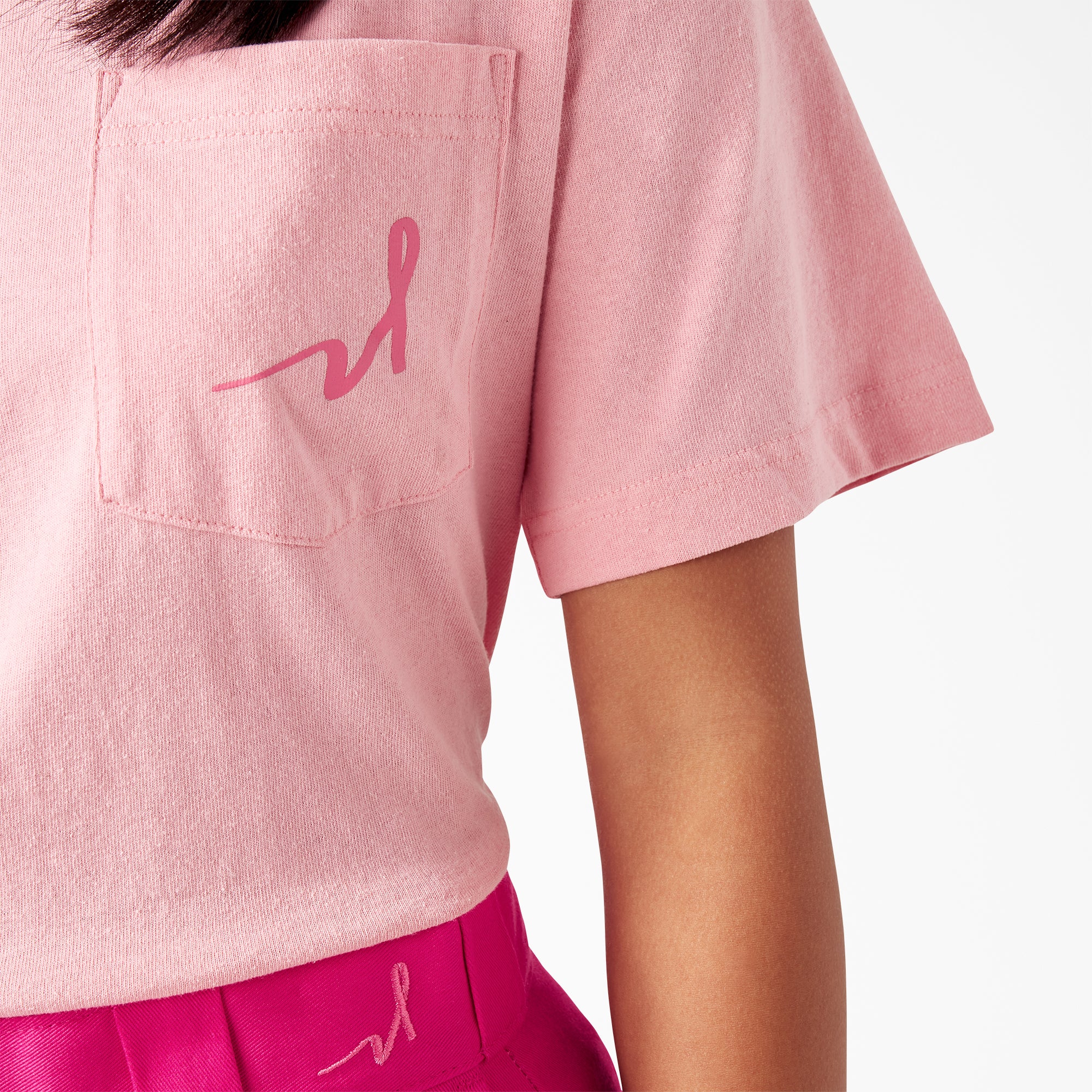 Breast Cancer Awareness Heavyweight T-Shirt - Image 9
