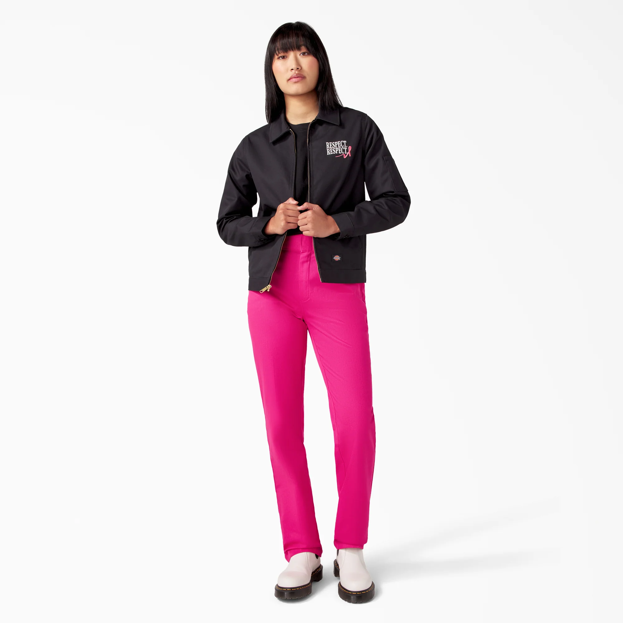 Breast Cancer Awareness Women's Eisenhower Jacket - Image 5