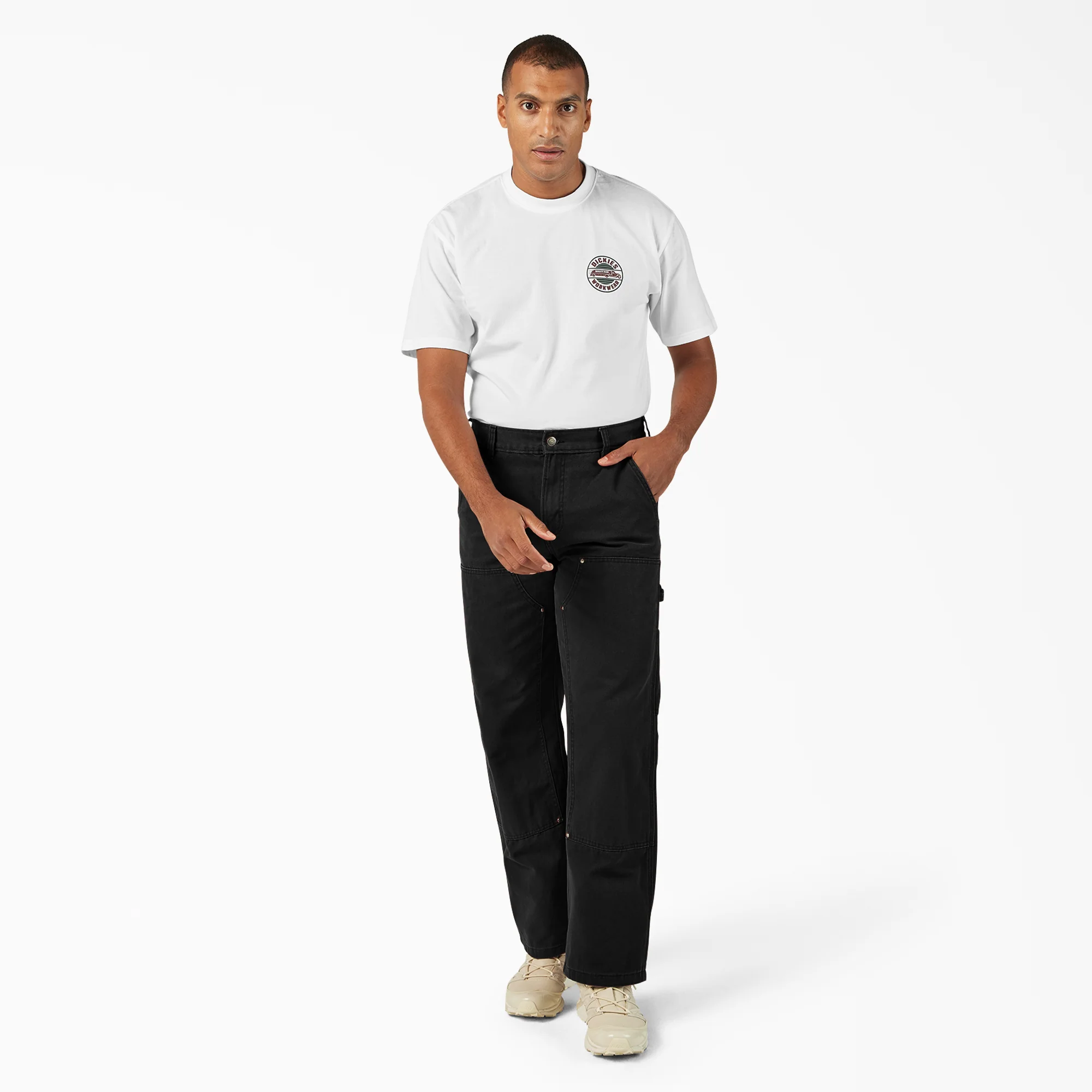 Canvas Double Knee Pants - Image 5