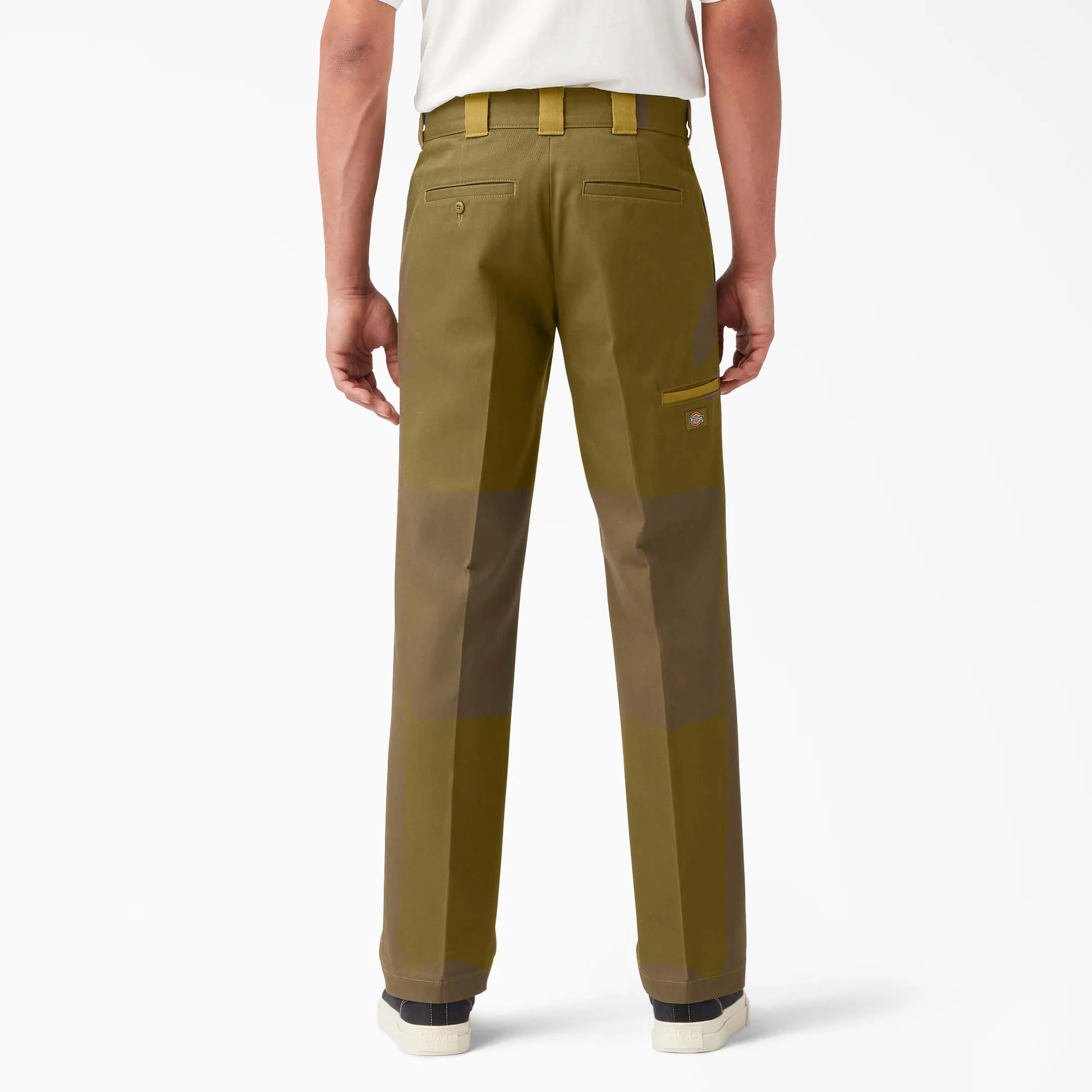 Contrast Double Knee Pants - Image 2