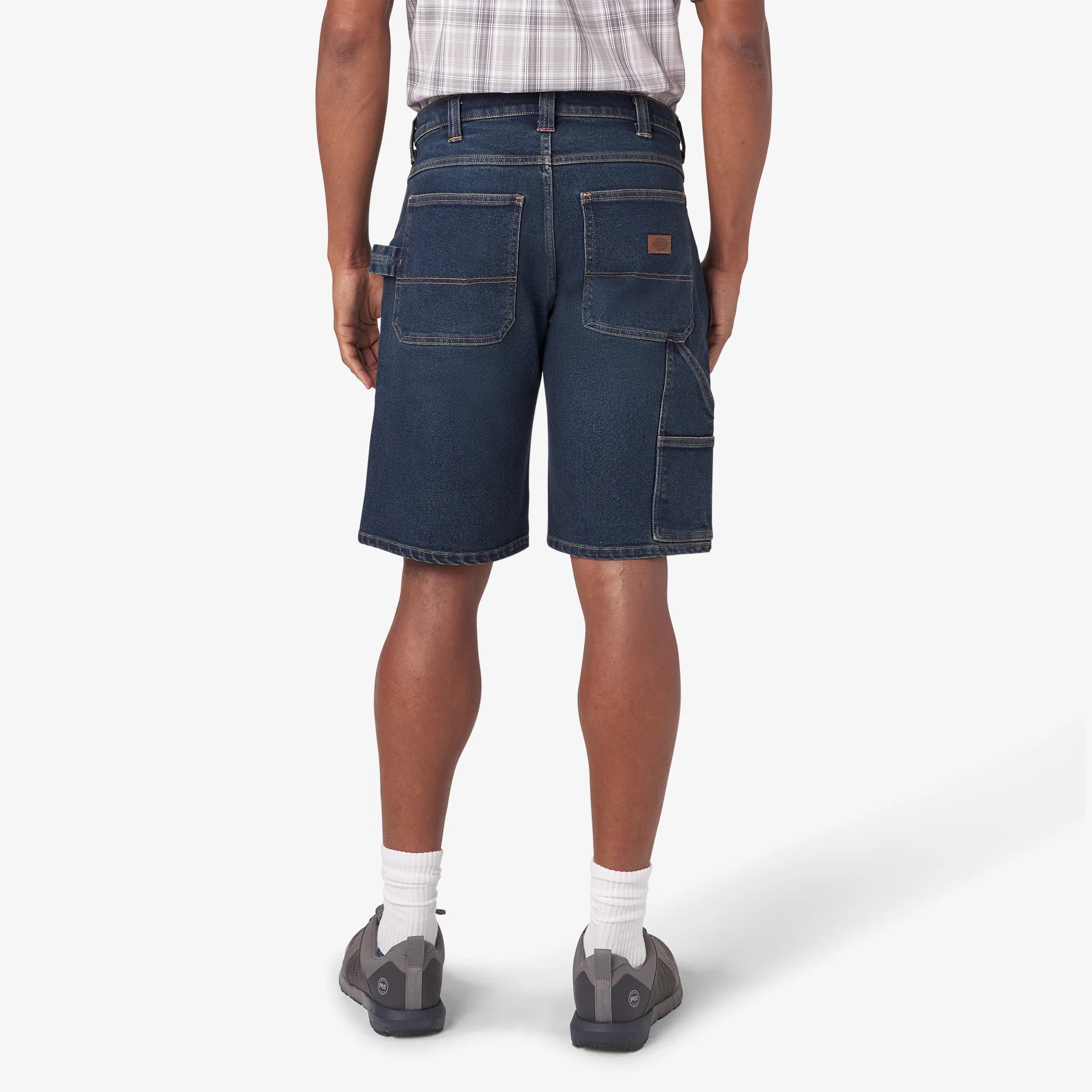 Denim Utility Shorts, 11" - Image 2