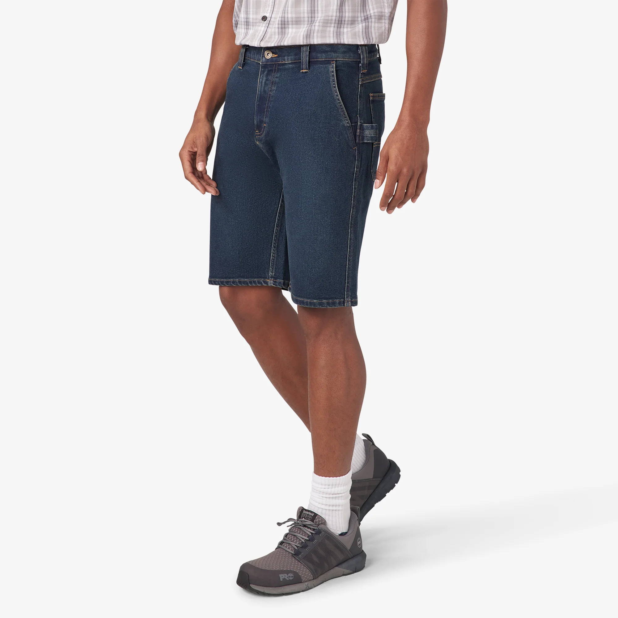 Denim Utility Shorts, 11" - Image 3