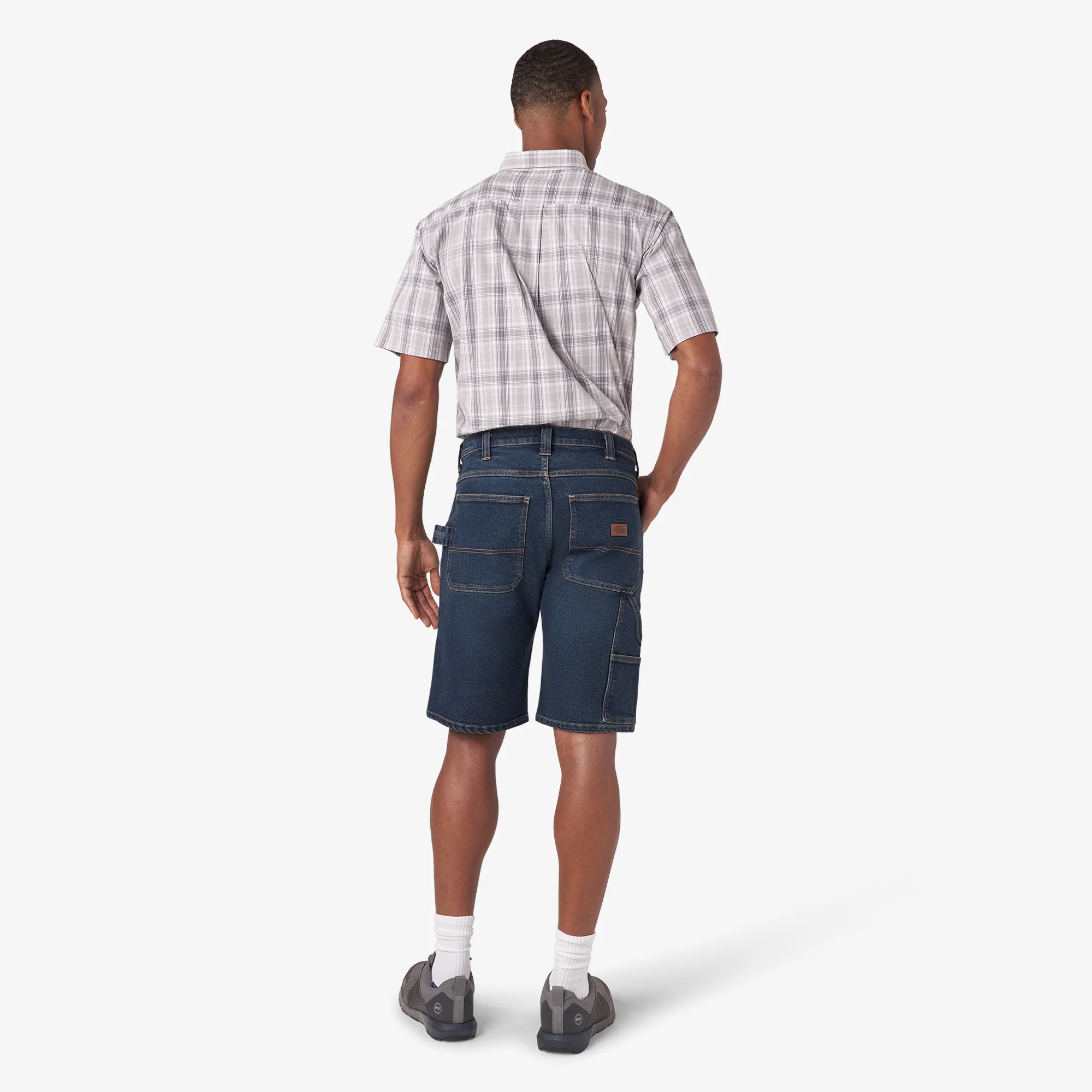 Denim Utility Shorts, 11" - Image 6