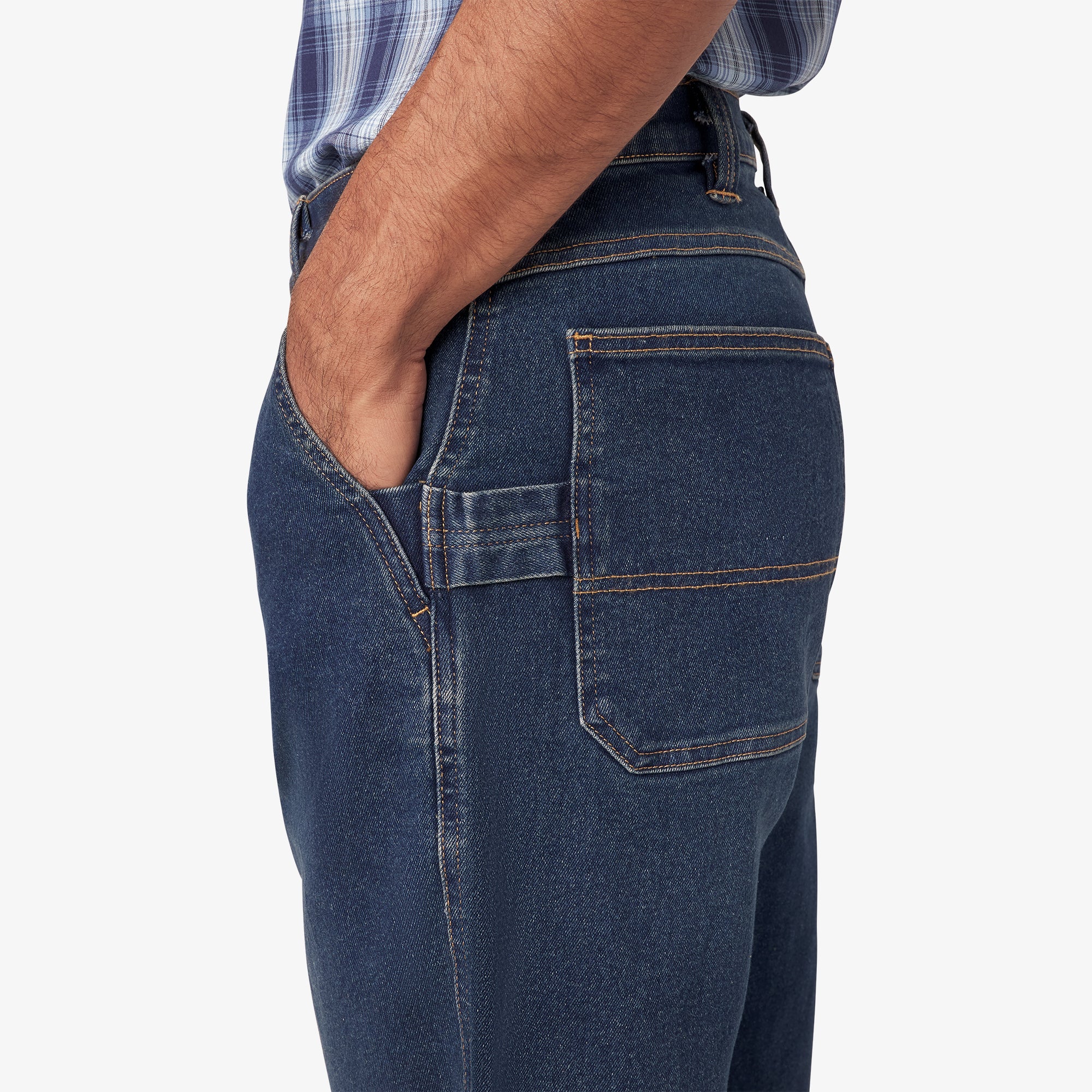 Denim Utility Shorts, 11" - Image 7