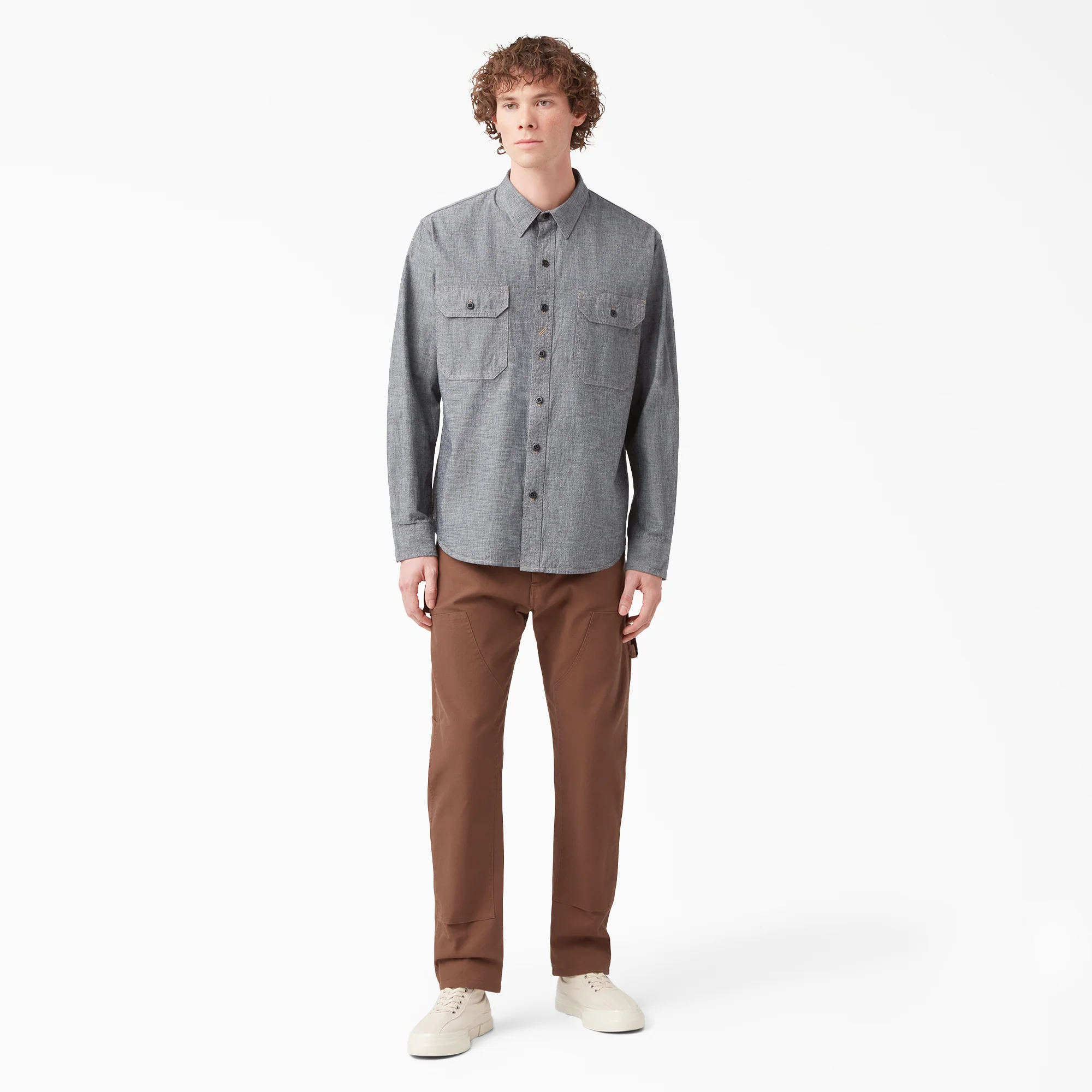 Dickies 1922 Long Sleeve Work Shirt - Image 4