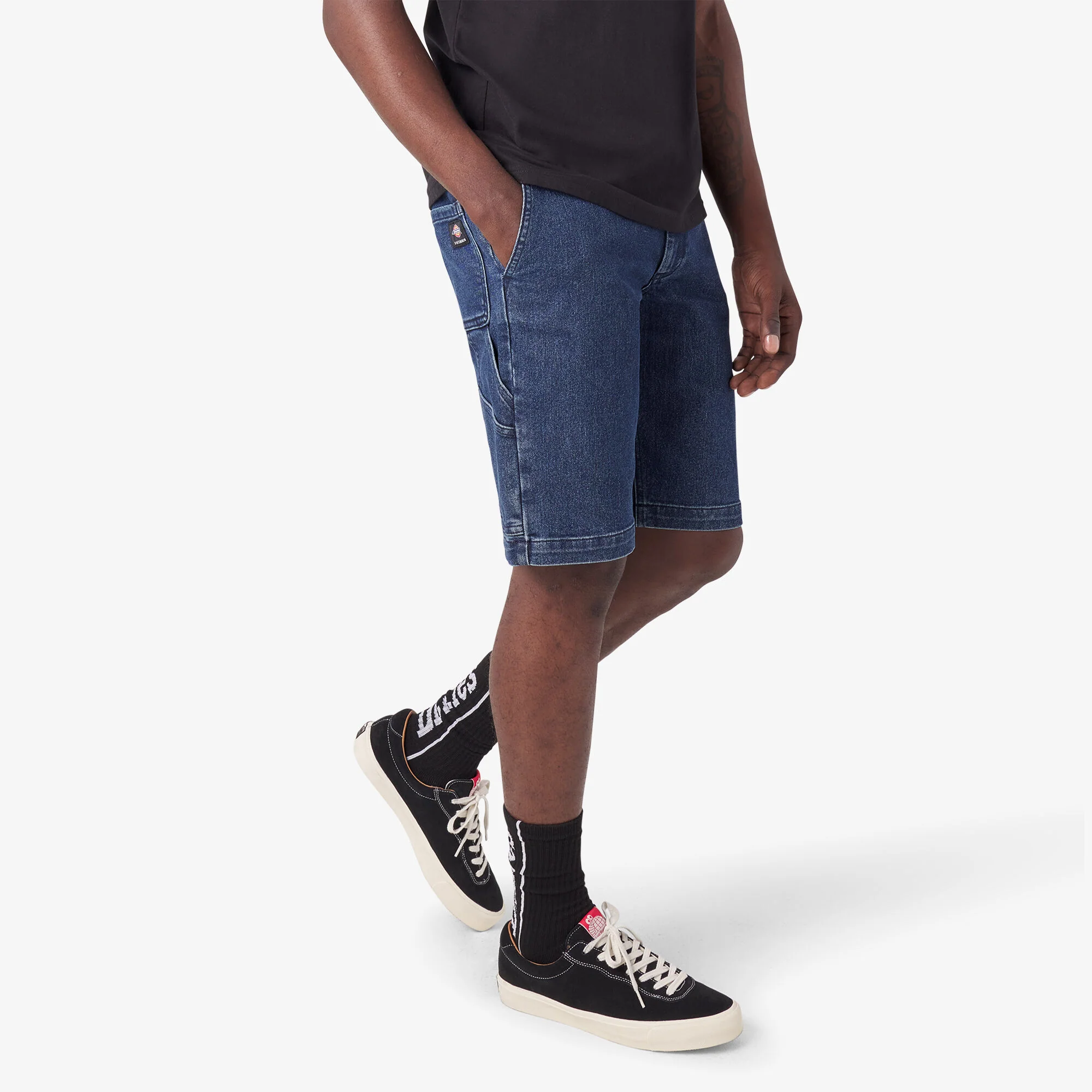 Dickies Skateboarding Denim Carpenter Shorts, 11" - Image 4
