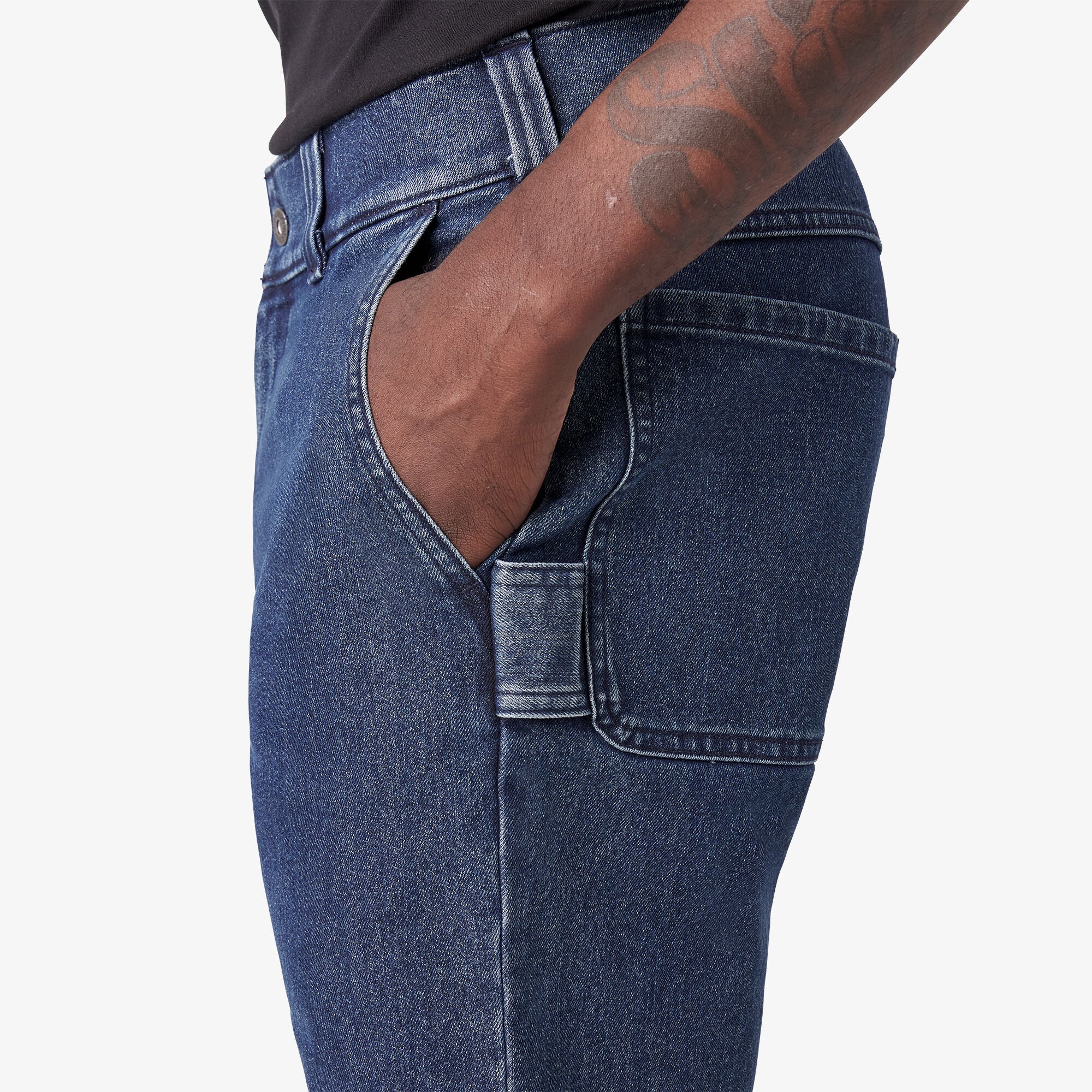 Dickies Skateboarding Denim Carpenter Shorts, 11" - Image 8