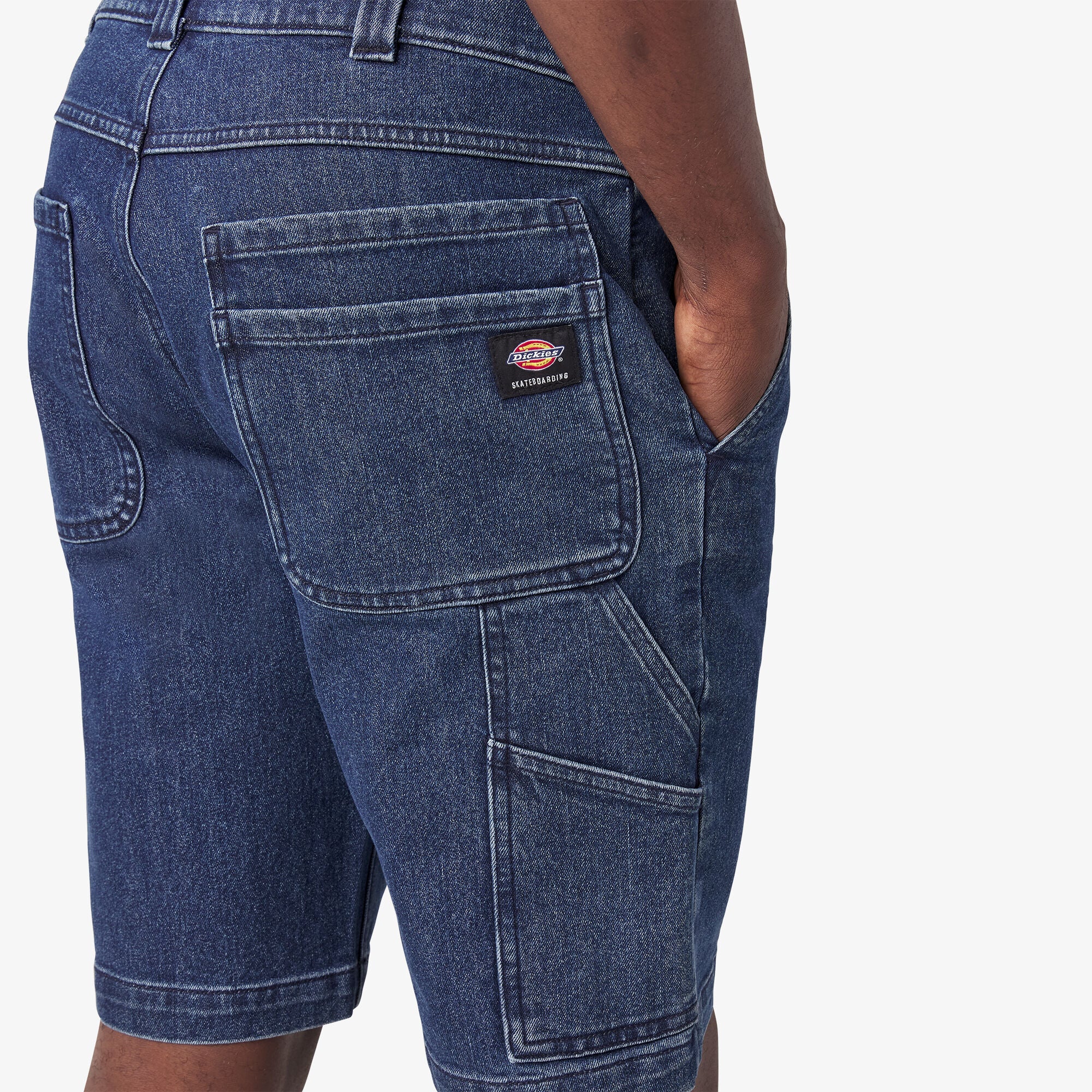 Dickies Skateboarding Denim Carpenter Shorts, 11" - Image 9