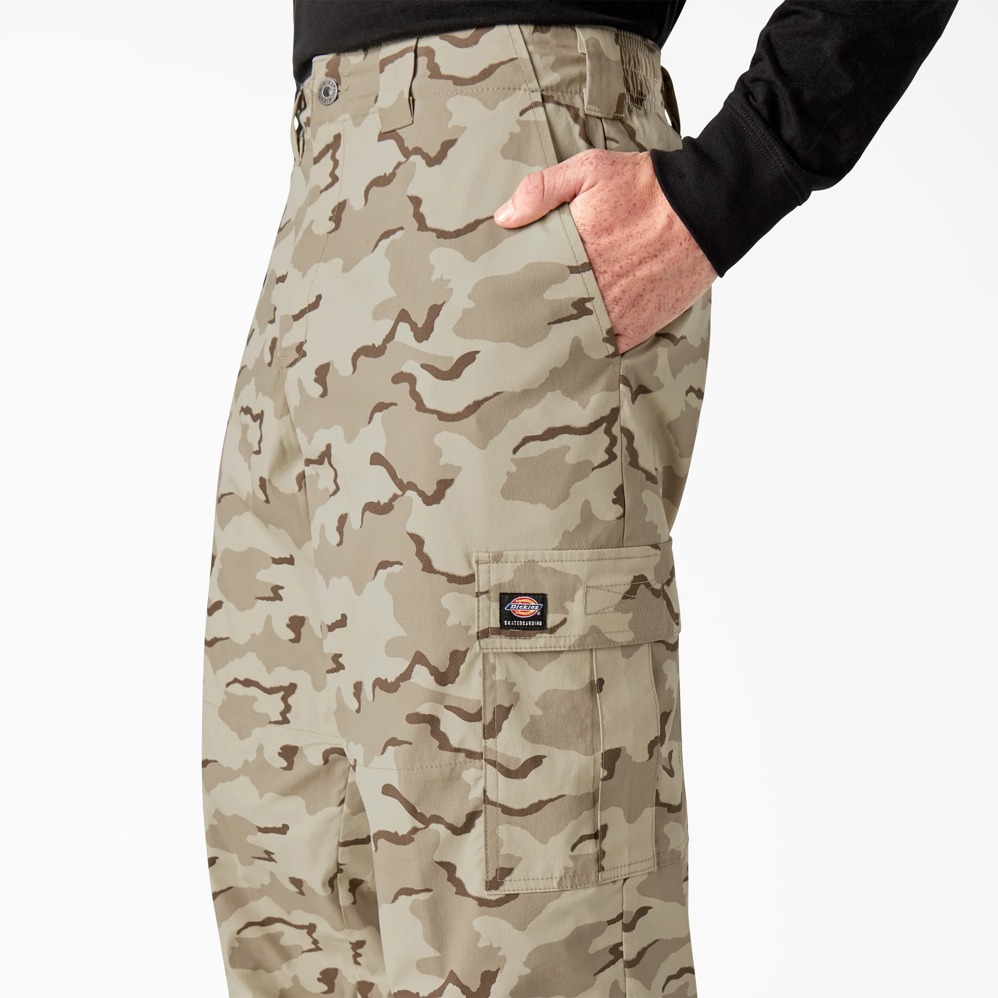 Dickies Skateboarding Loose Fit Camo Cargo Pants - Image 5