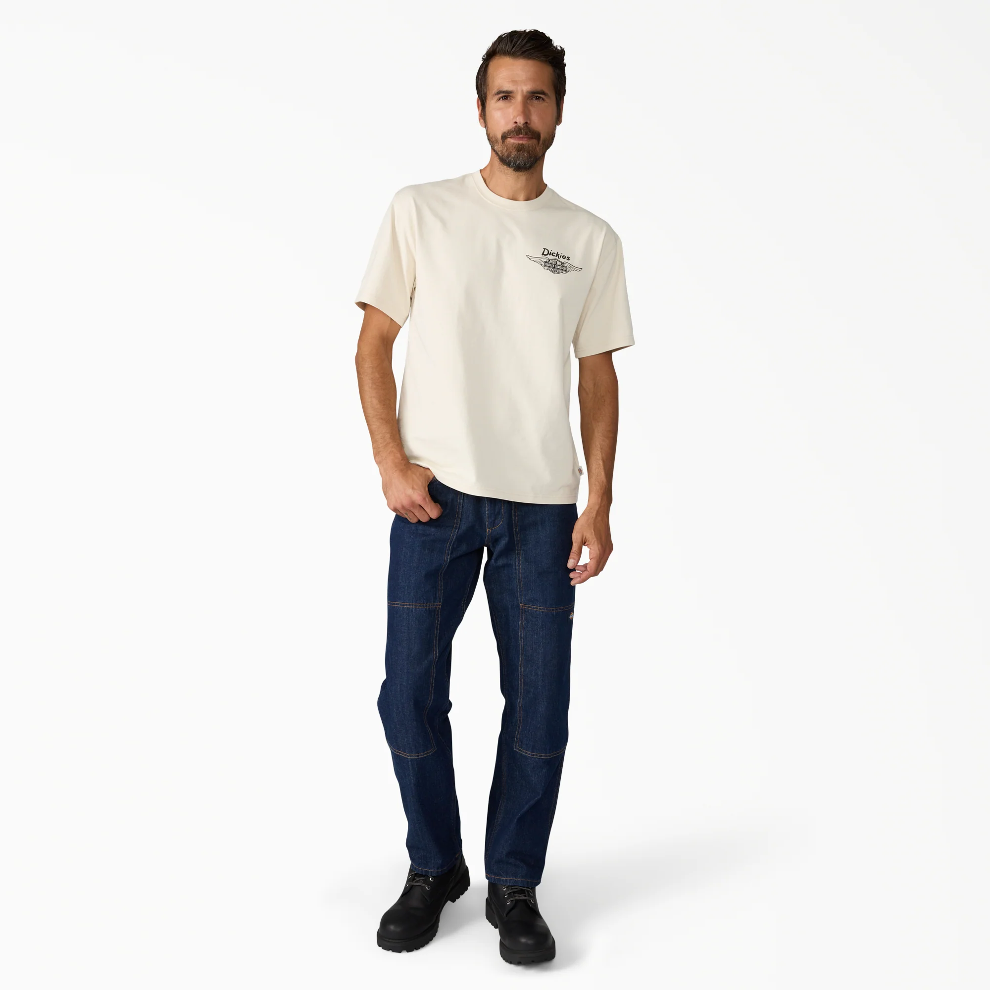 Dickies x Harley-Davidson® Double Knee Denim Carpenter Pant - Image 5