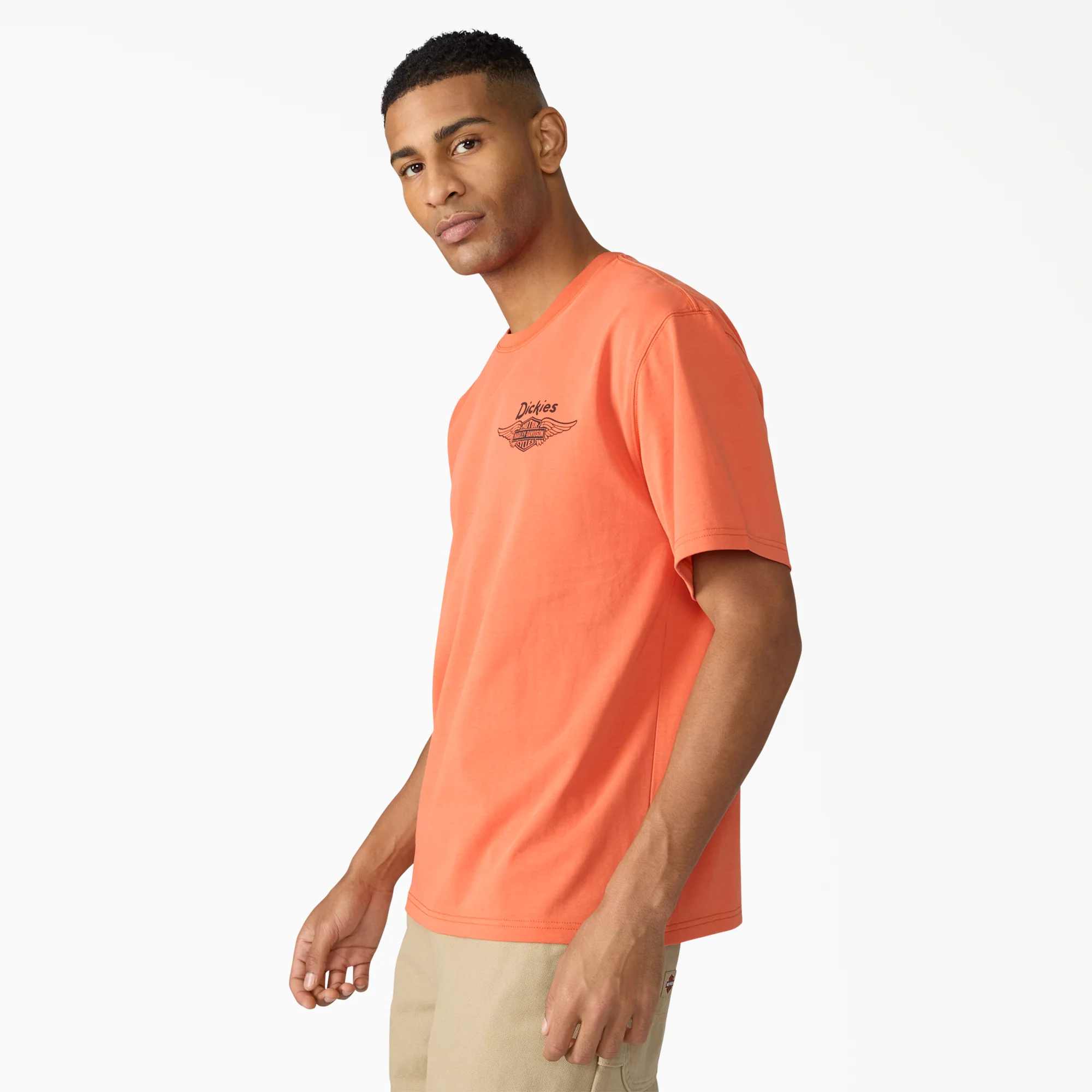 Dickies x Harley-Davidson® Vintage Wash Cowboy Graphic T-Shirt - Image 4