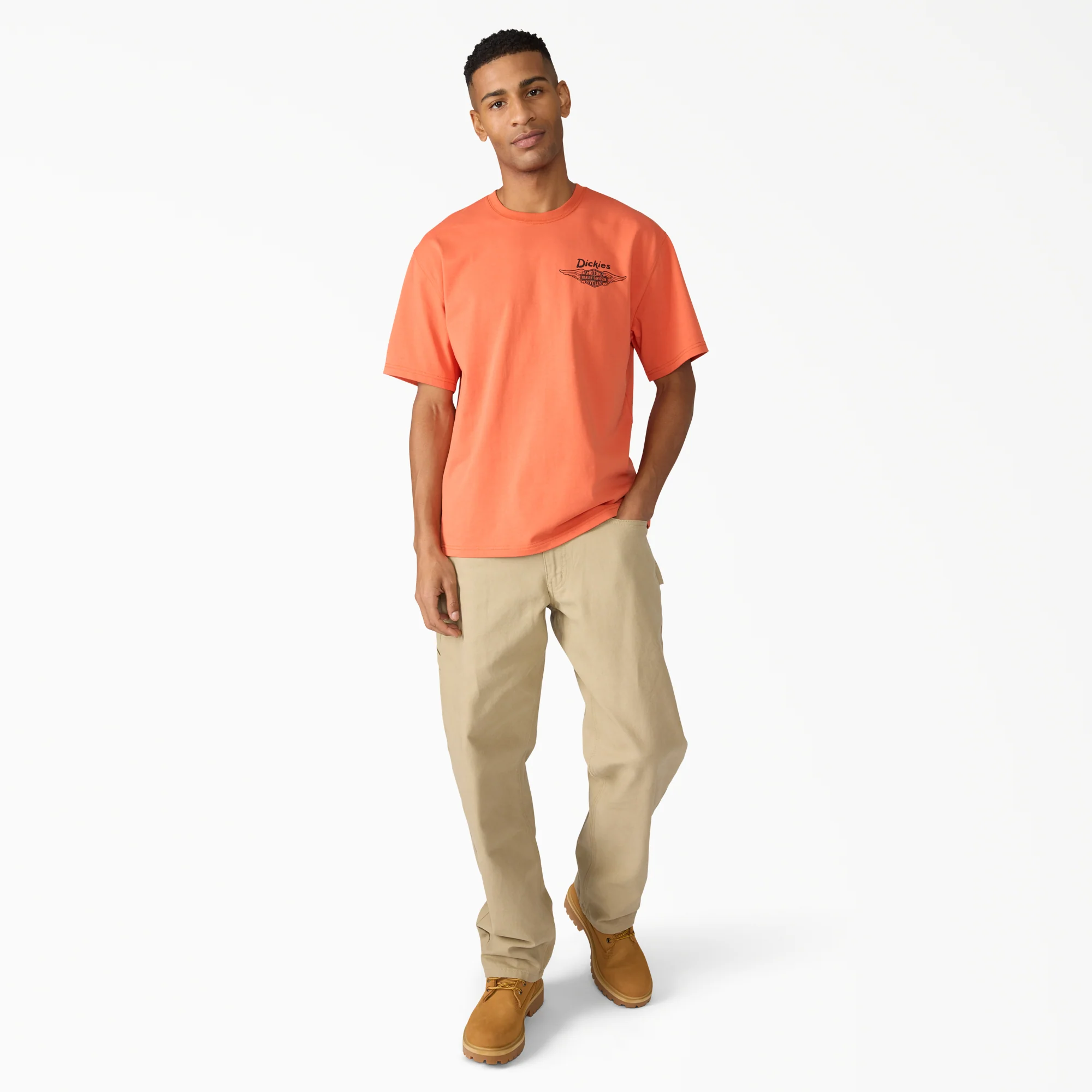 Dickies x Harley-Davidson® Vintage Wash Cowboy Graphic T-Shirt - Image 5