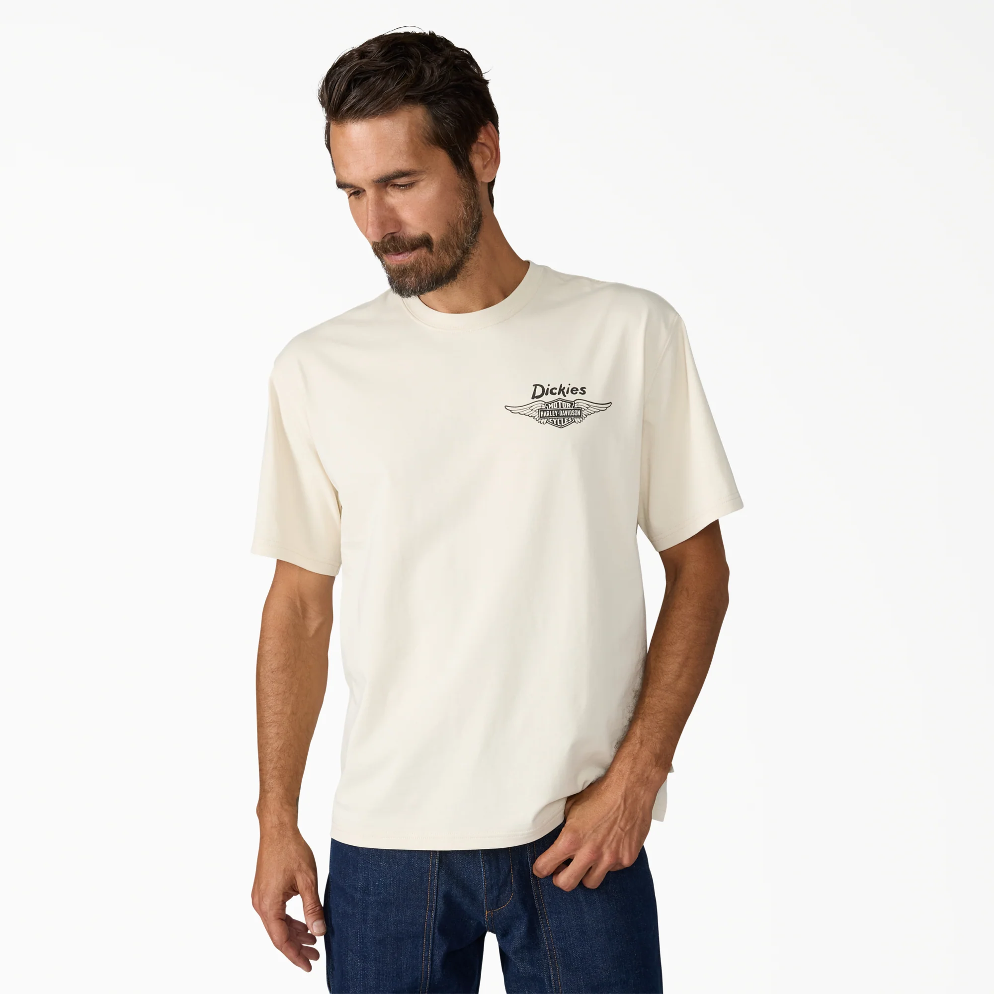 Dickies x Harley-Davidson® Vintage Wash Cowboy Graphic T-Shirt - Image 2