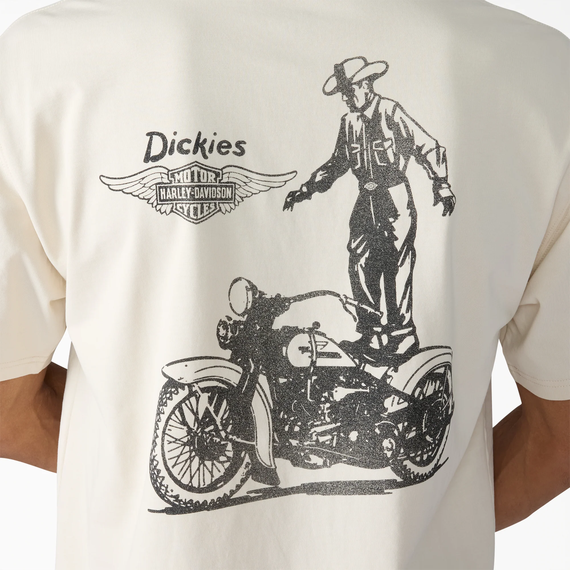 Dickies x Harley-Davidson® Vintage Wash Cowboy Graphic T-Shirt - Image 6