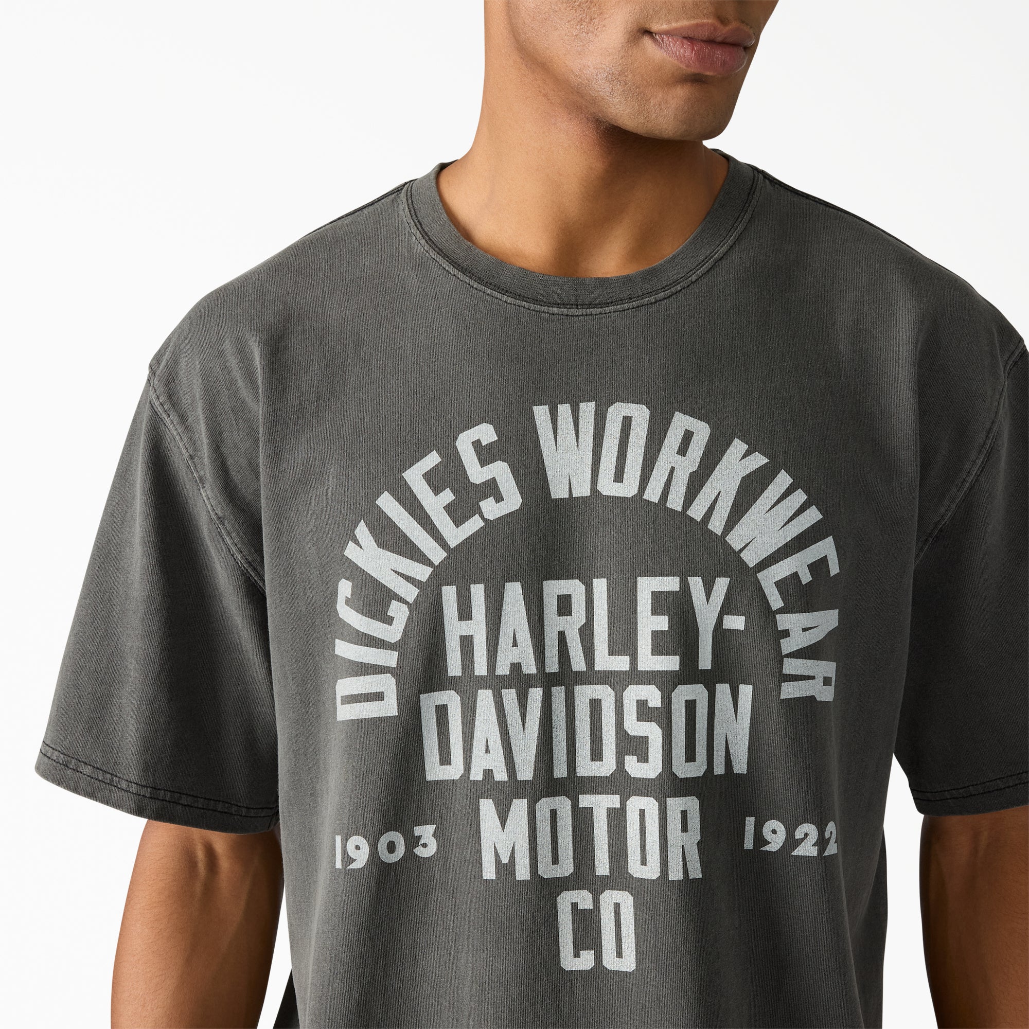 Dickies x Harley-Davidson® Vintage Wash Logo Graphic T-Shirt - Image 6