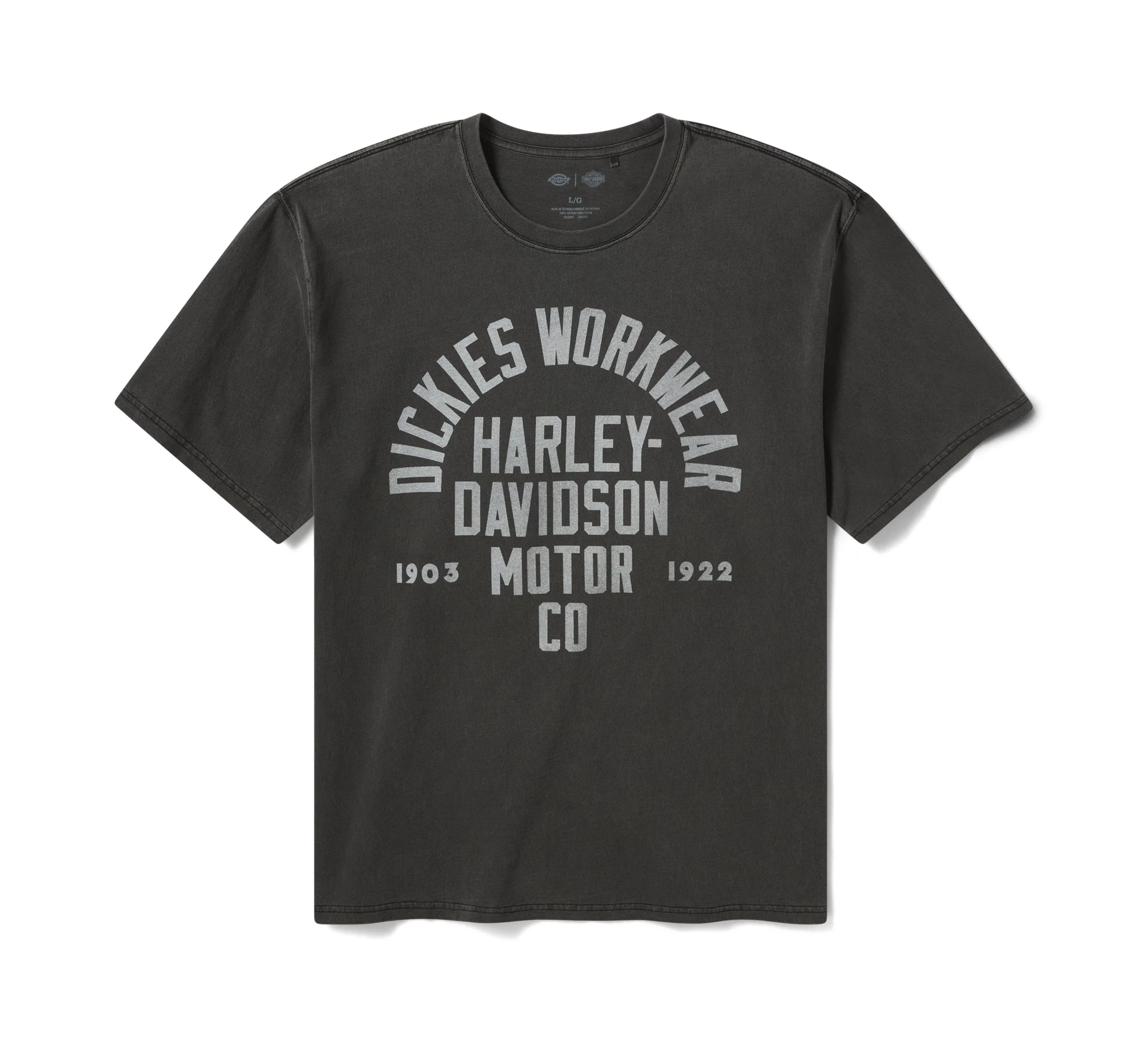 Dickies x Harley-Davidson® Vintage Wash Logo Graphic T-Shirt - Image 7