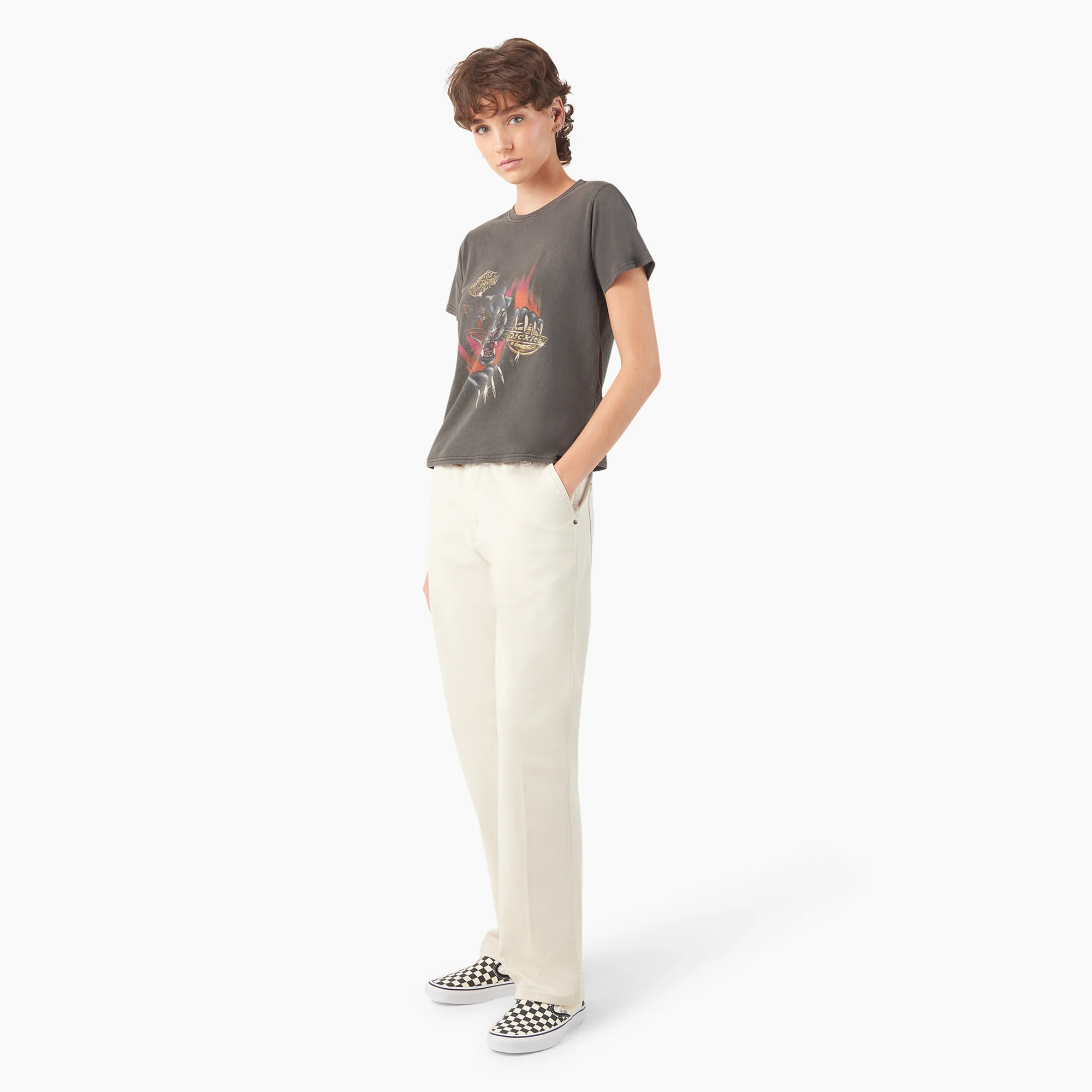 Dickies x Harley-Davidson Women’s Panther City T-Shirt - Image 4