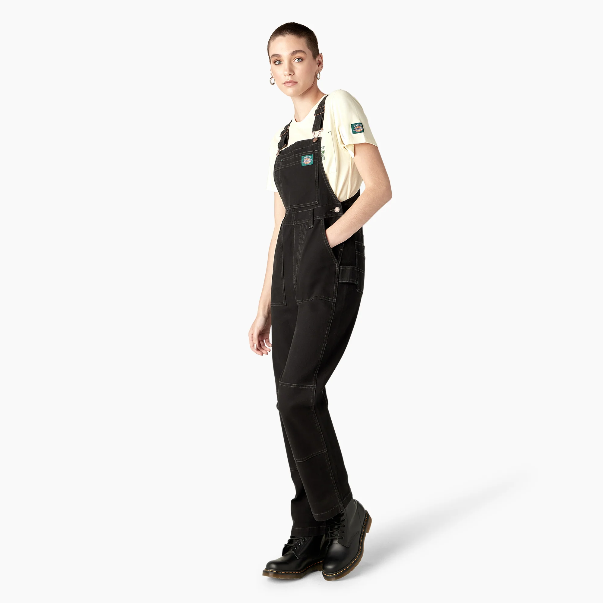 Dickies x Jameson Women's Utility Double Knee Overalls - Image 3