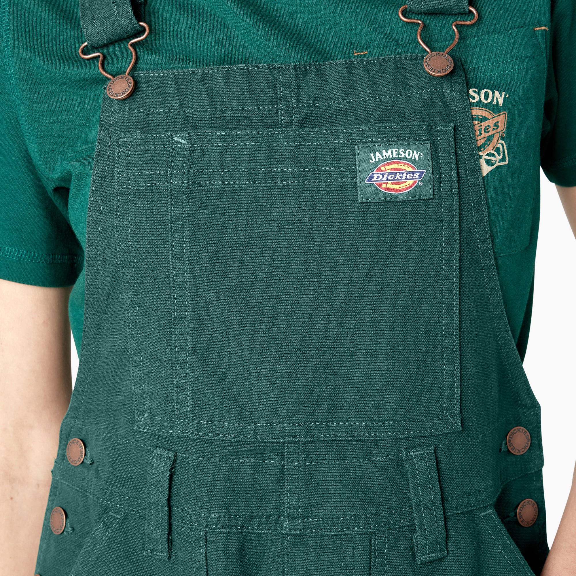 Dickies x Jameson Women's Utility Double Knee Overalls - Image 4