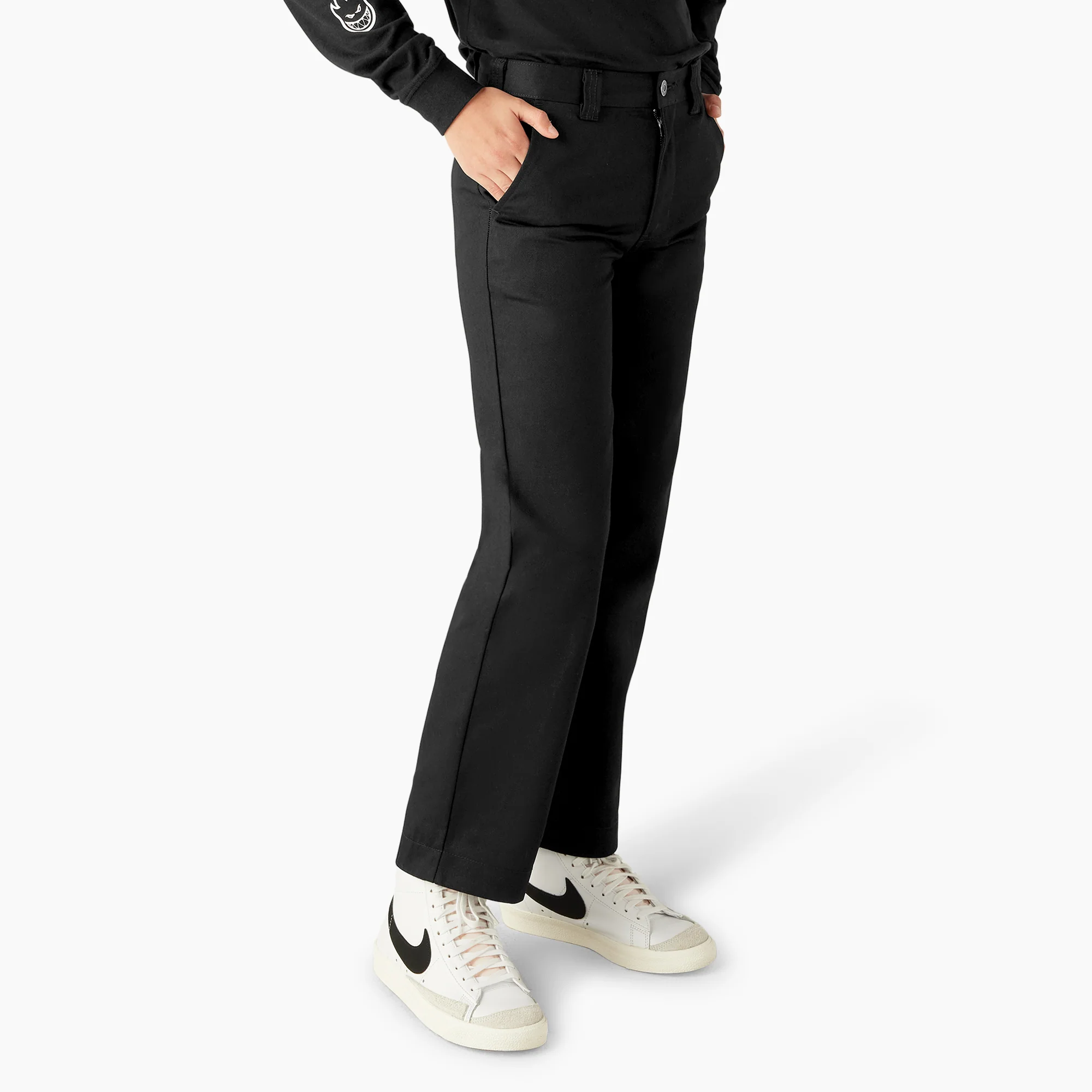 Dickies X Spitfire Kid’s Flannel Cuff Pants - Image 4