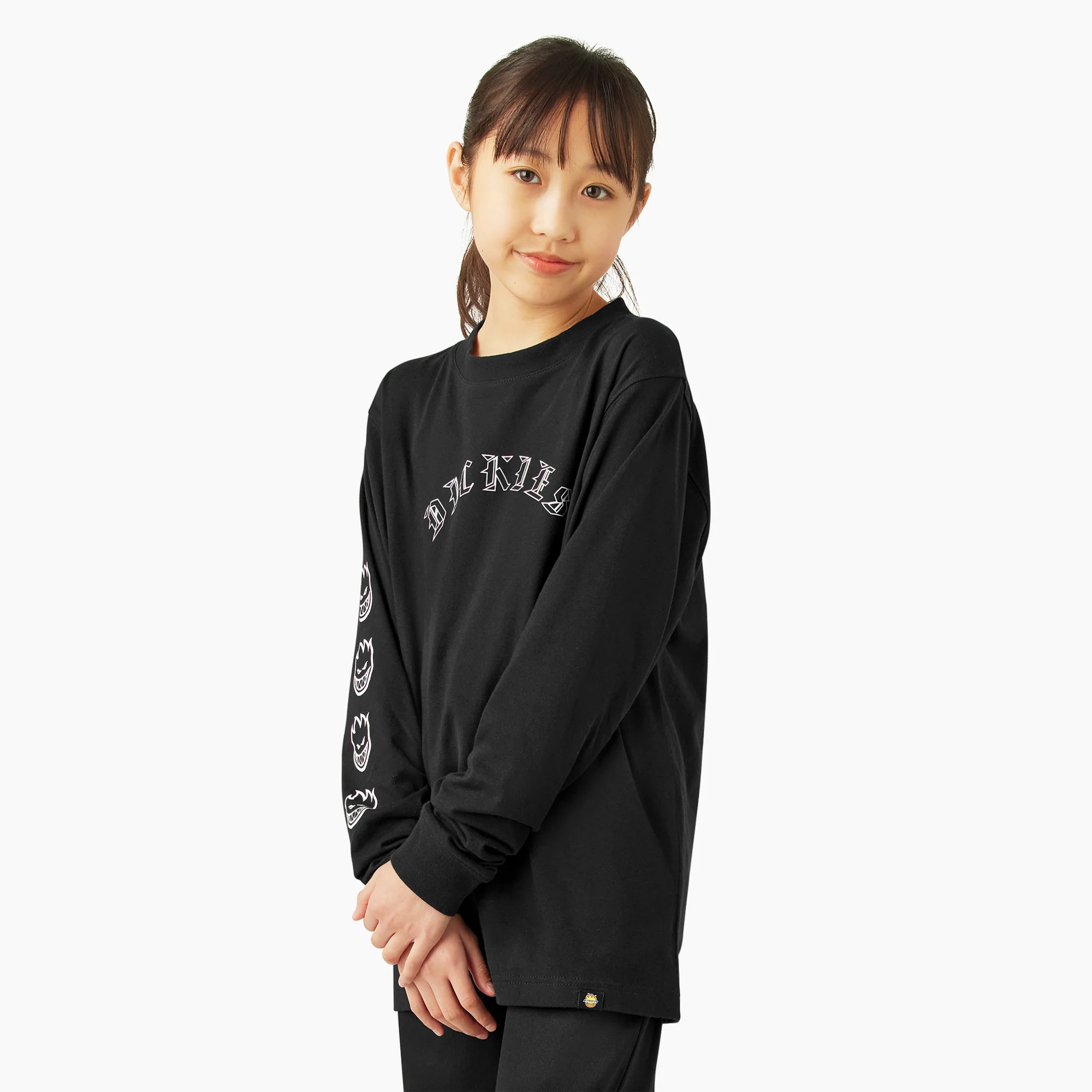 Dickies X Spitfire Kids’ Long Sleeve T-Shirt - Image 3