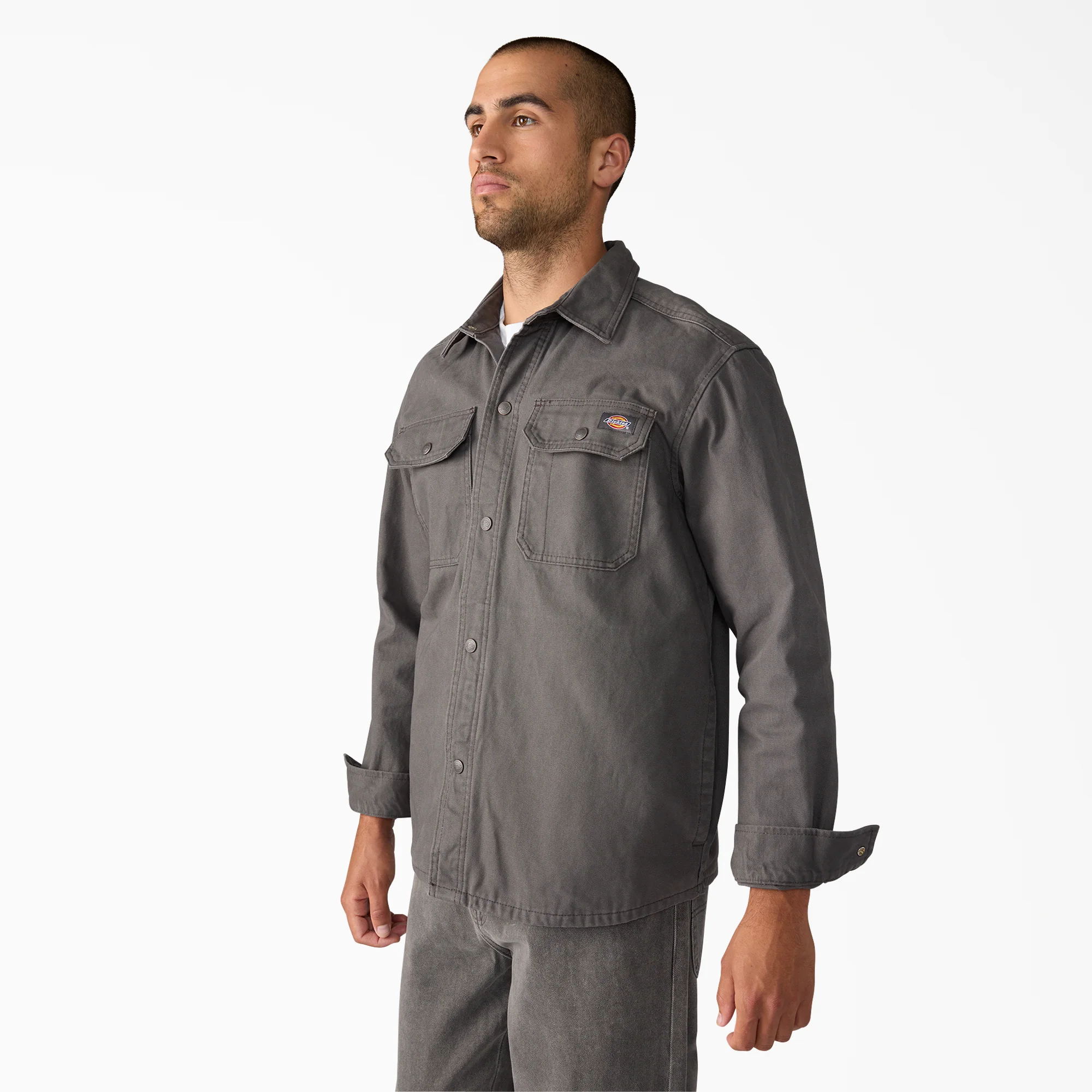 Duck Canvas Shirt Jacket - Image 3