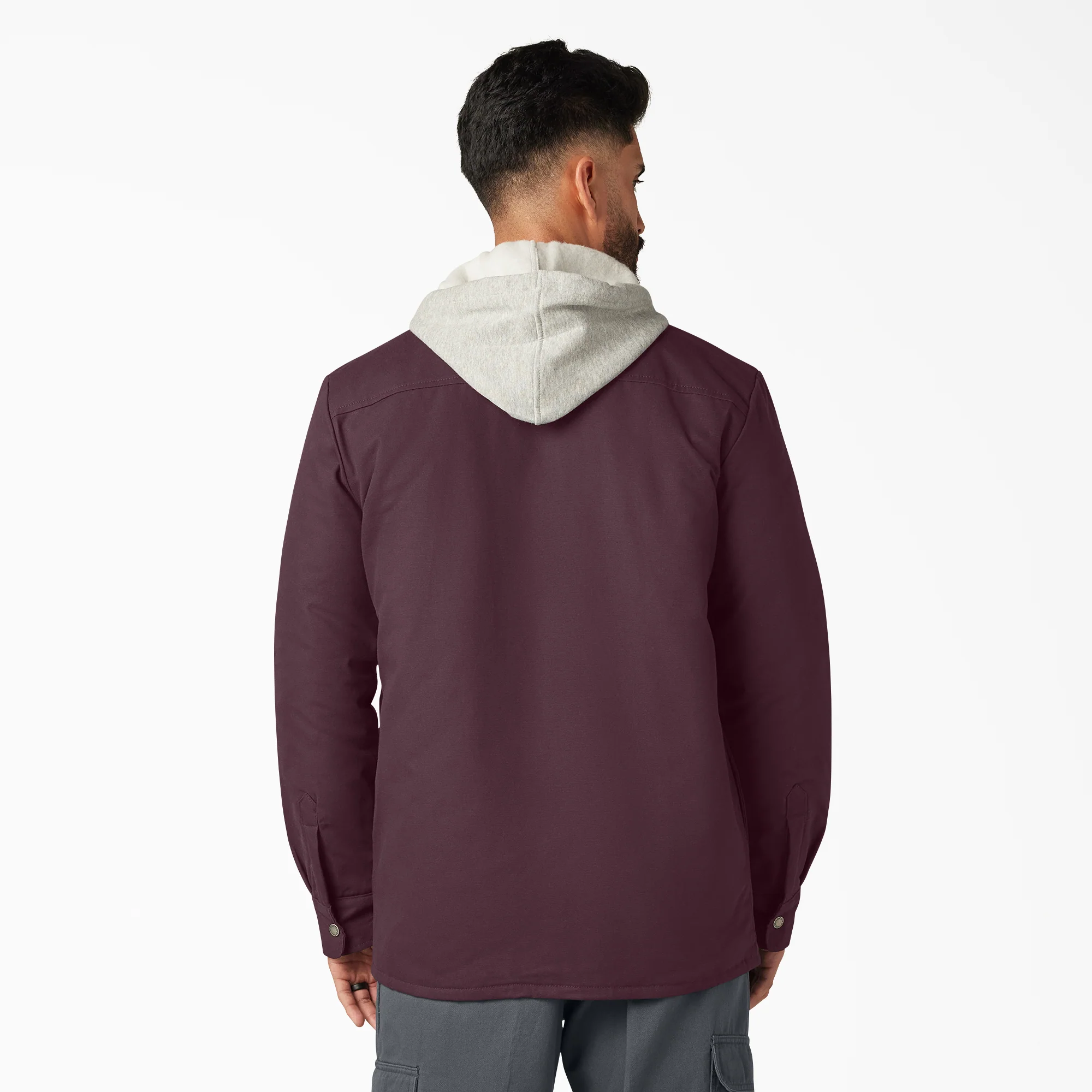 Duck Hooded Shirt Jacket - Image 2