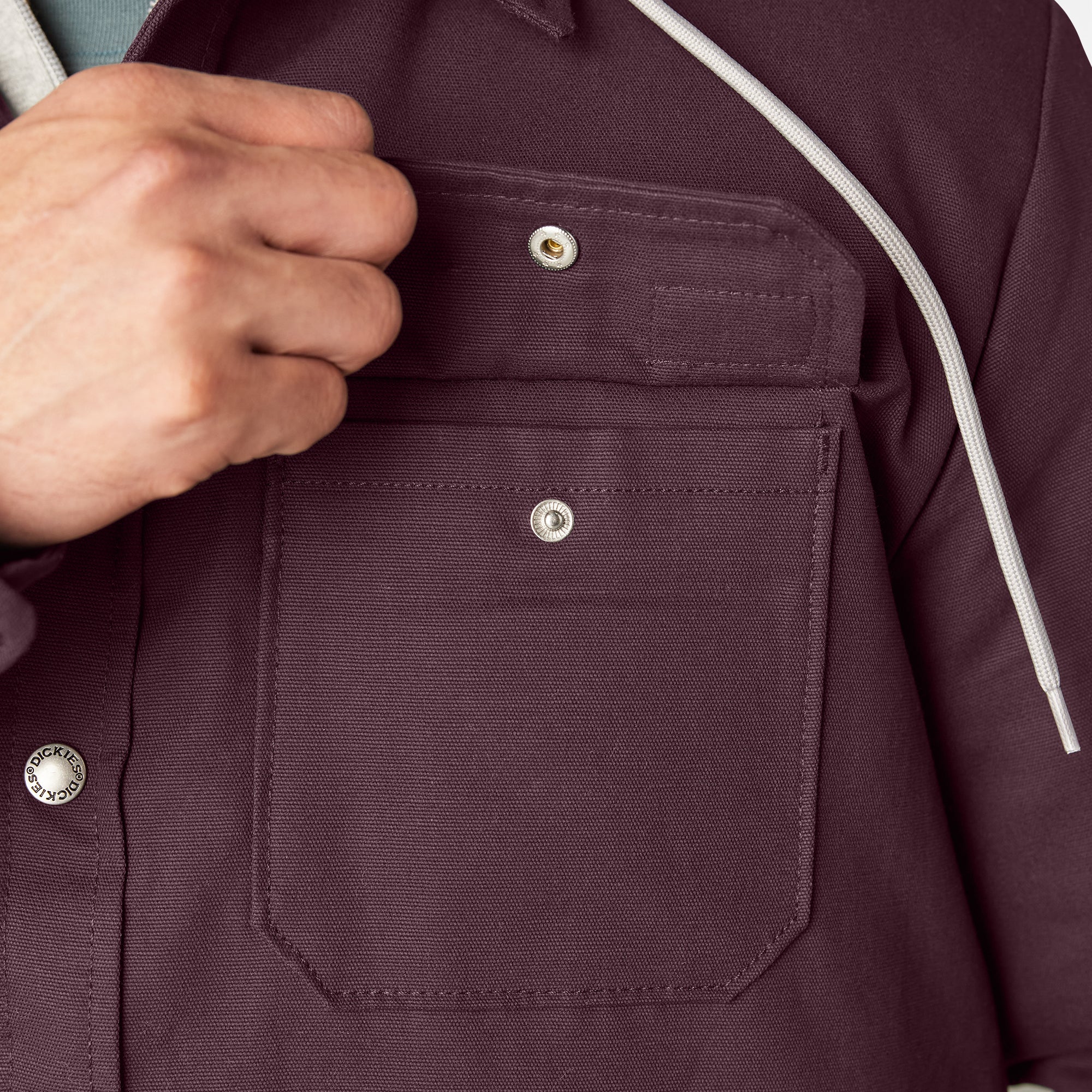 Duck Hooded Shirt Jacket - Image 9