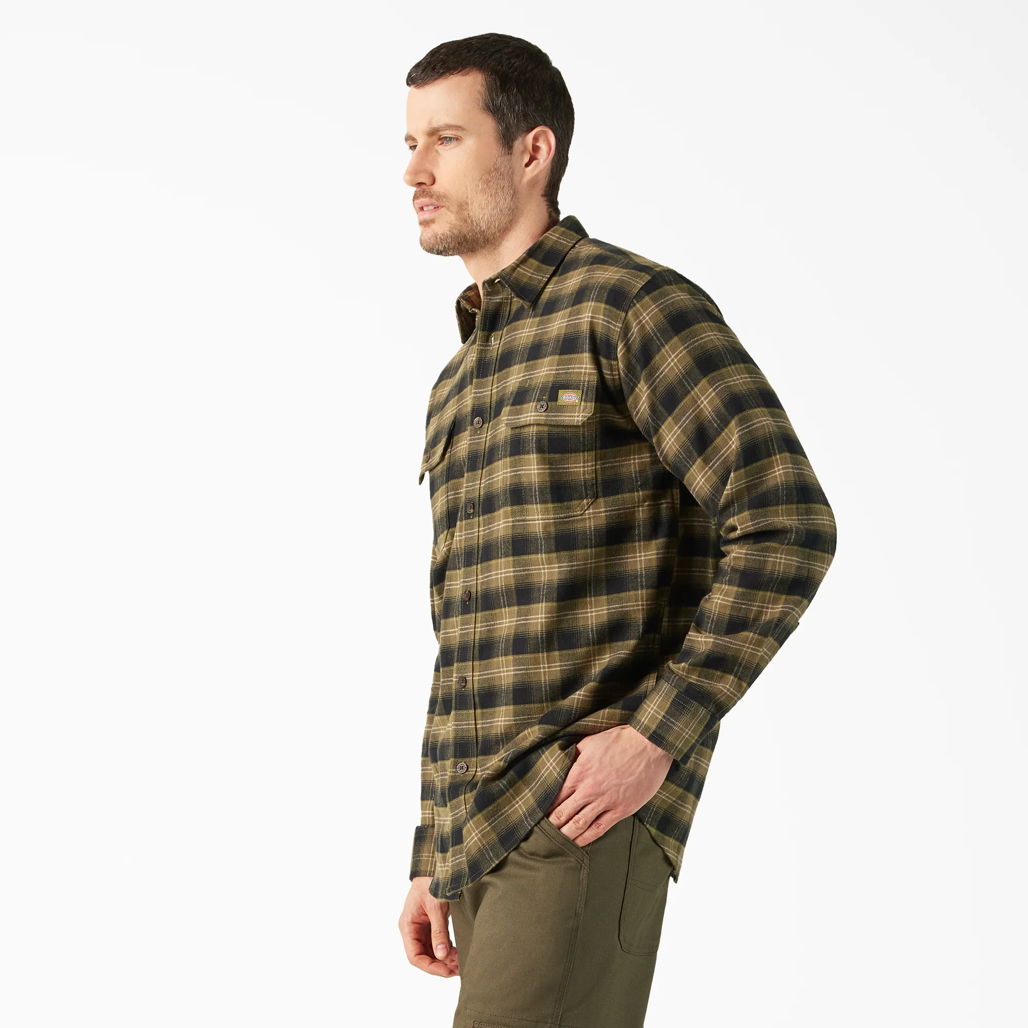 FLEX Long Sleeve Flannel Shirt - Image 3