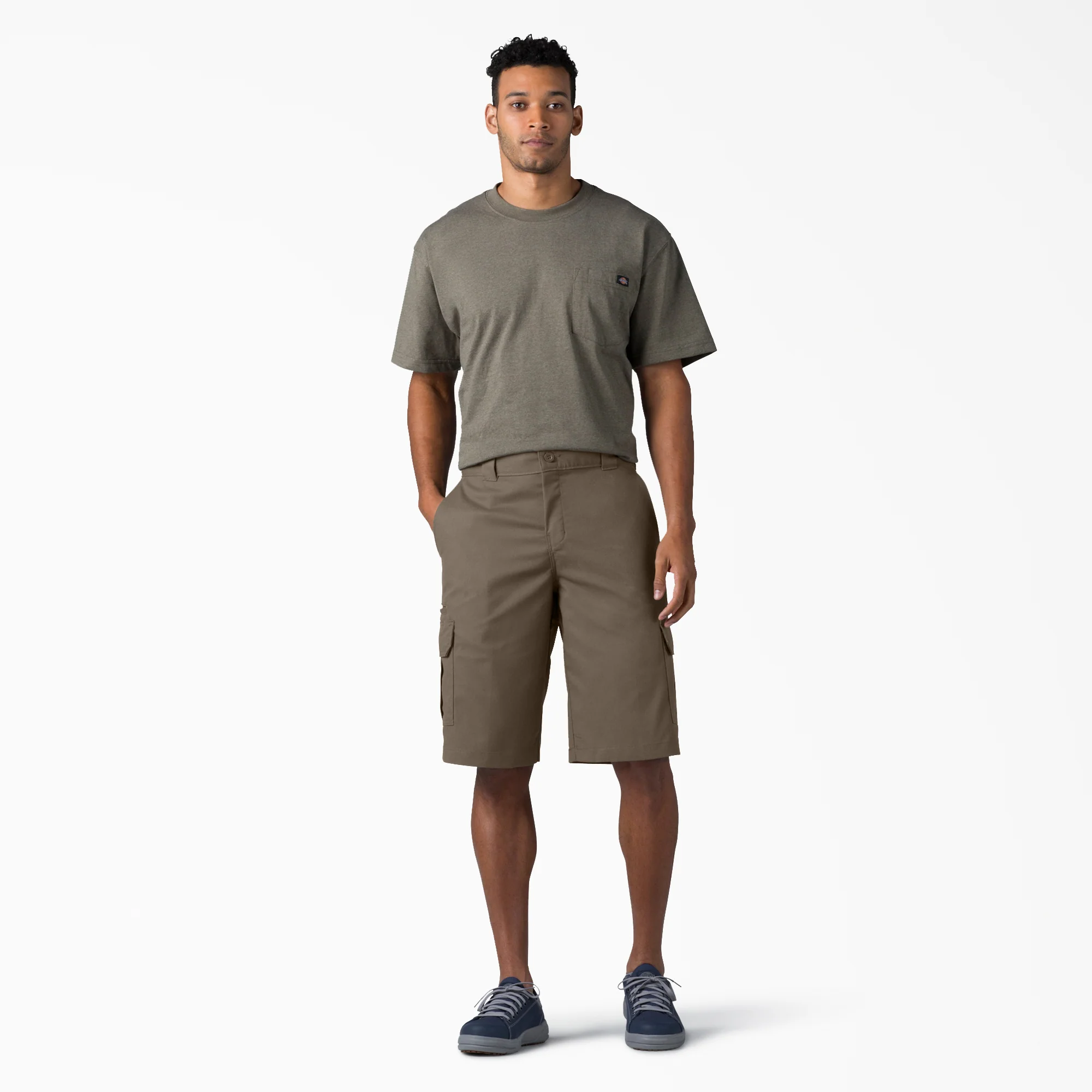FLEX Relaxed Fit Cargo Shorts, 13" - Image 4