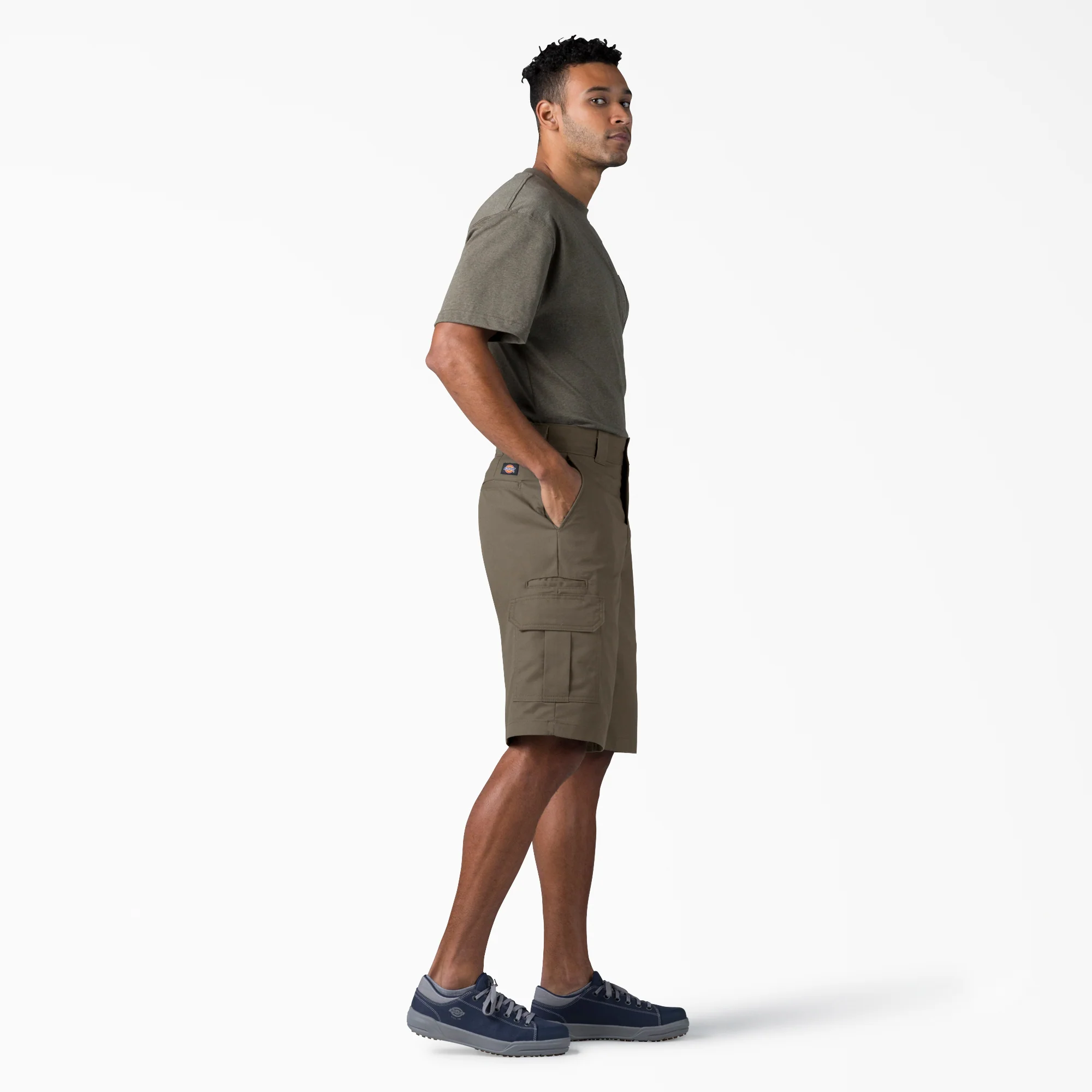 FLEX Relaxed Fit Cargo Shorts, 13" - Image 6