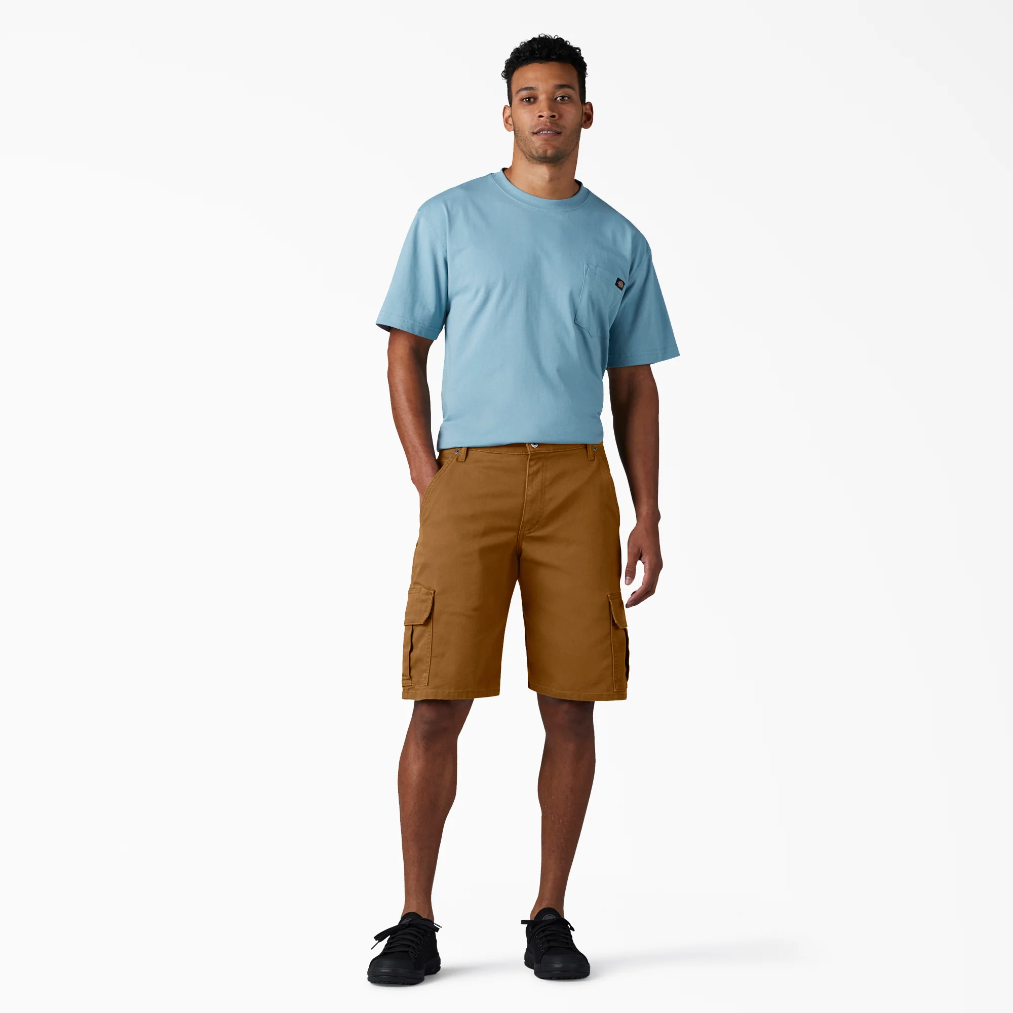 FLEX Relaxed Fit Duck Cargo Shorts, 11" - Image 4