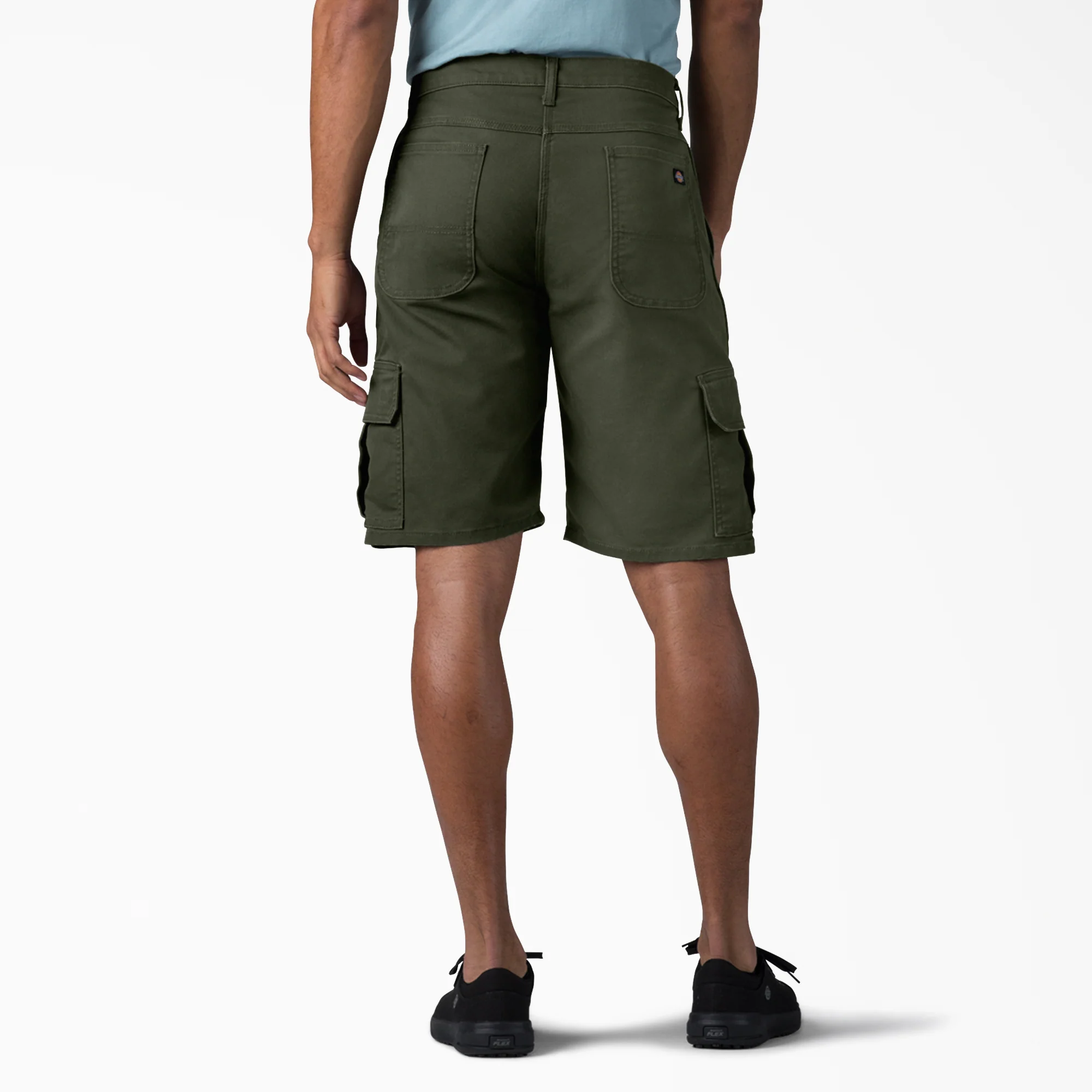 FLEX Relaxed Fit Duck Cargo Shorts, 11" - Image 2