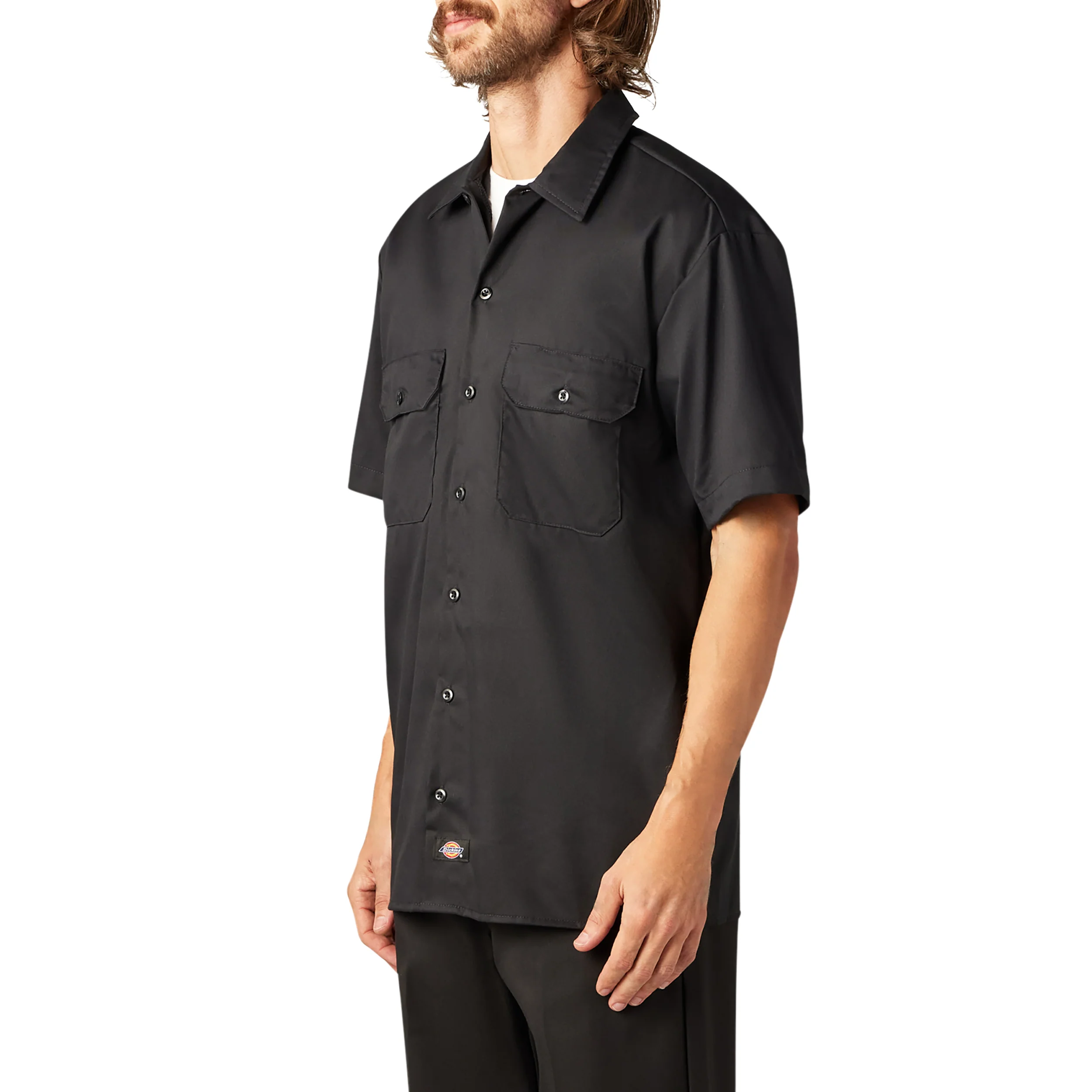 FLEX Relaxed Fit Short Sleeve Work Shirt - Image 3