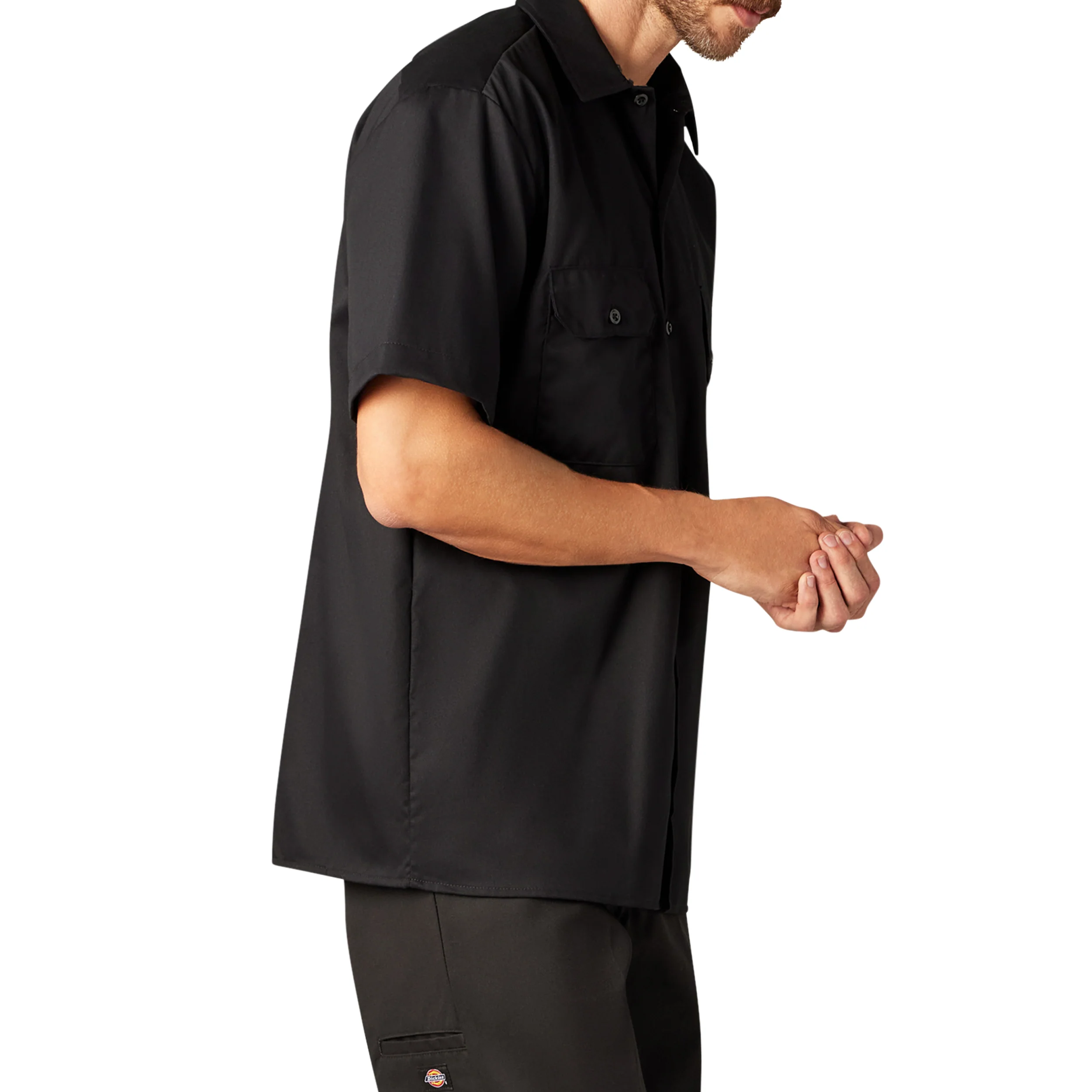 FLEX Relaxed Fit Short Sleeve Work Shirt - Image 4