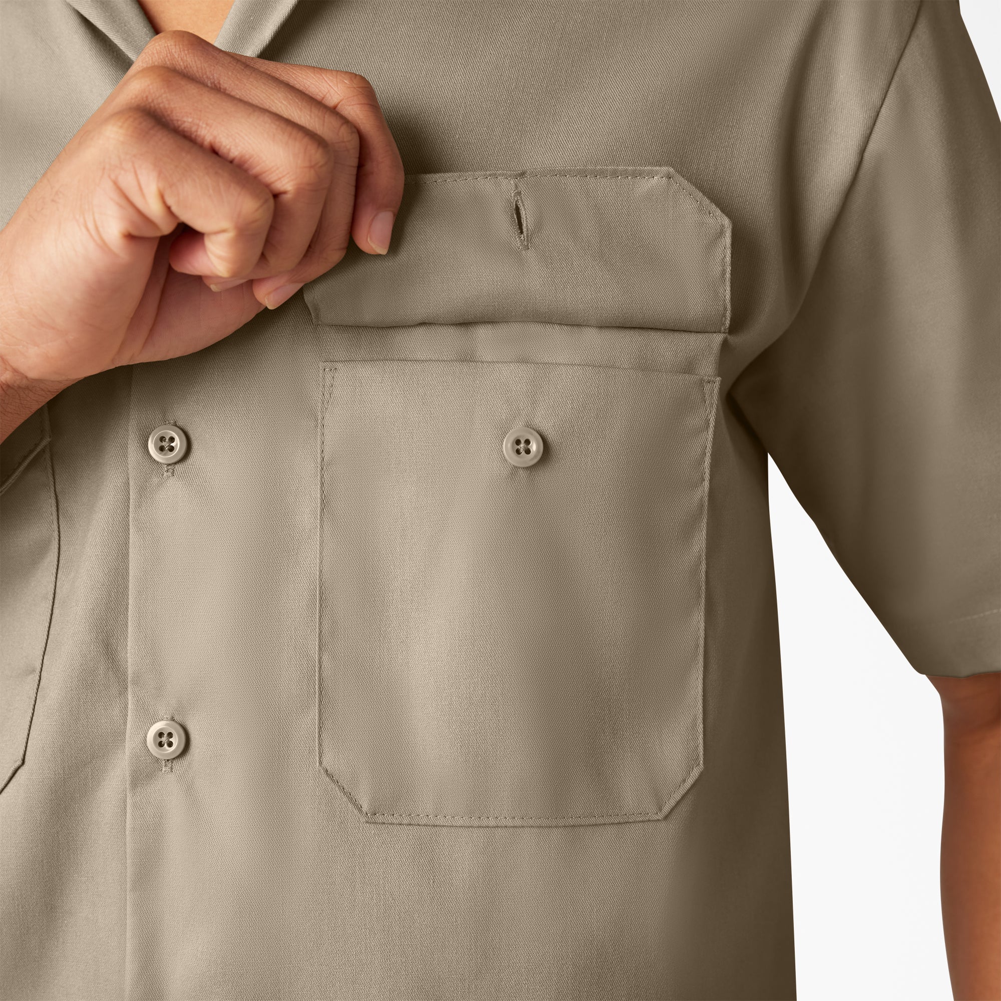 FLEX Relaxed Fit Short Sleeve Work Shirt - Image 8