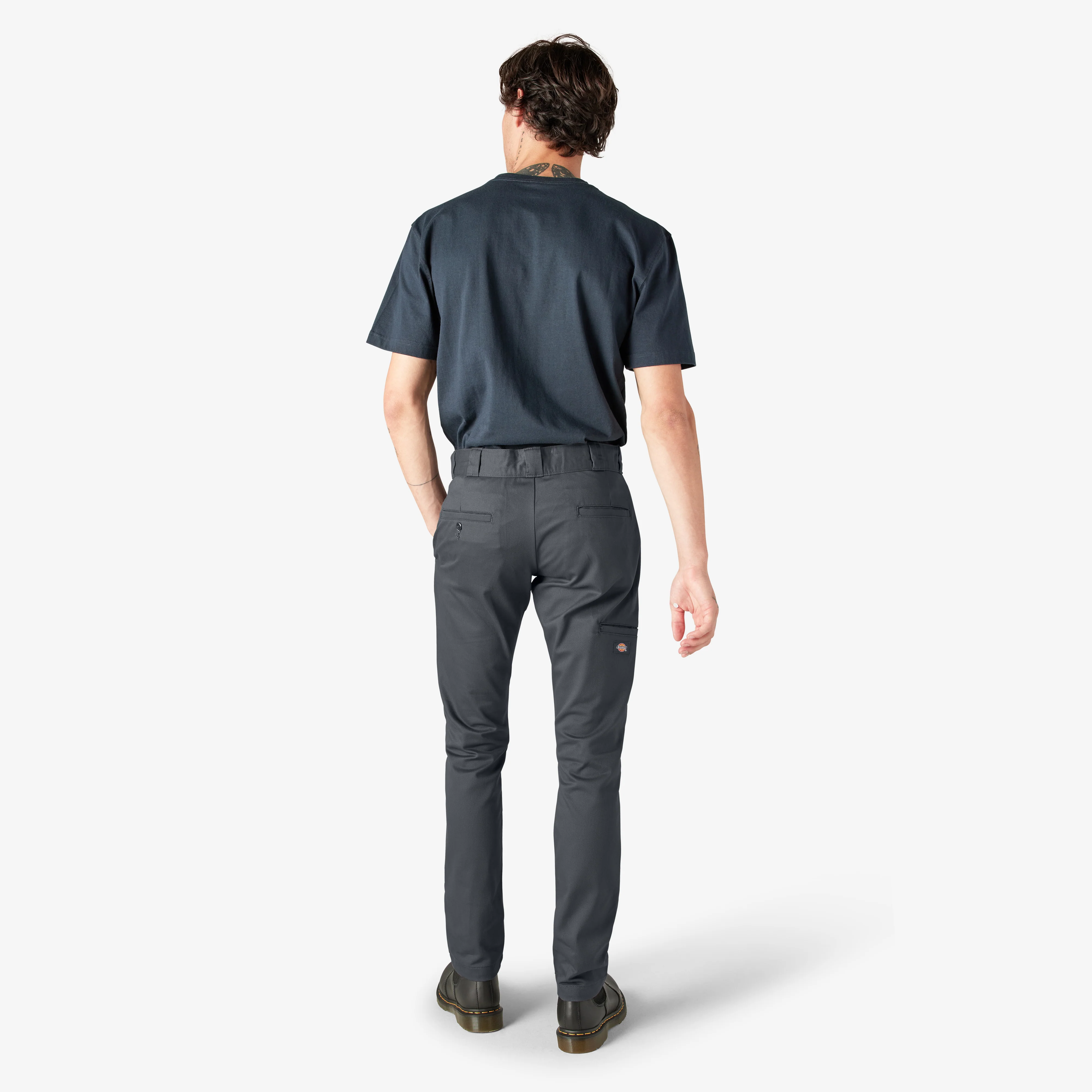 FLEX Skinny Fit Double Knee Work Pants - Image 6