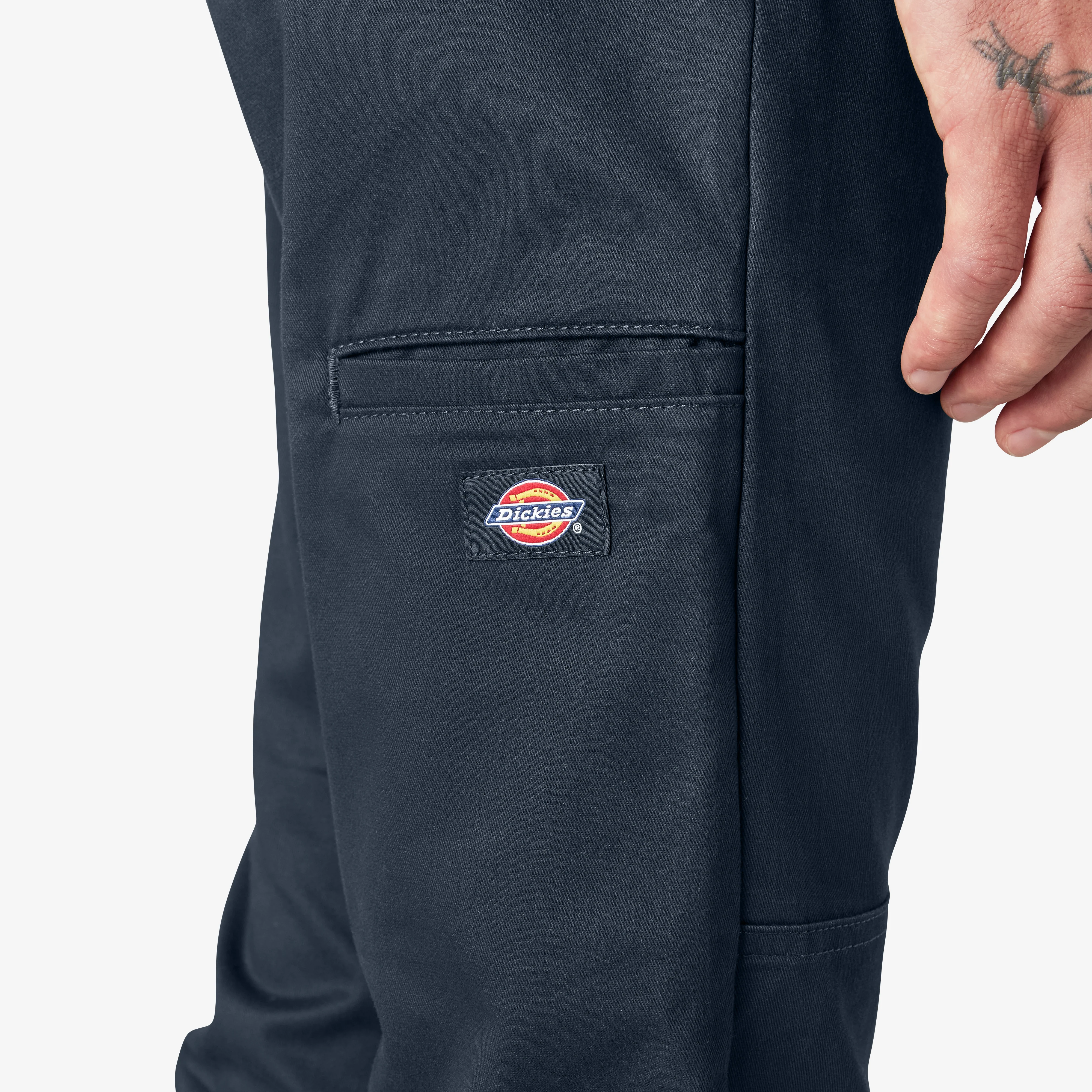 FLEX Skinny Fit Double Knee Work Pants - Image 8