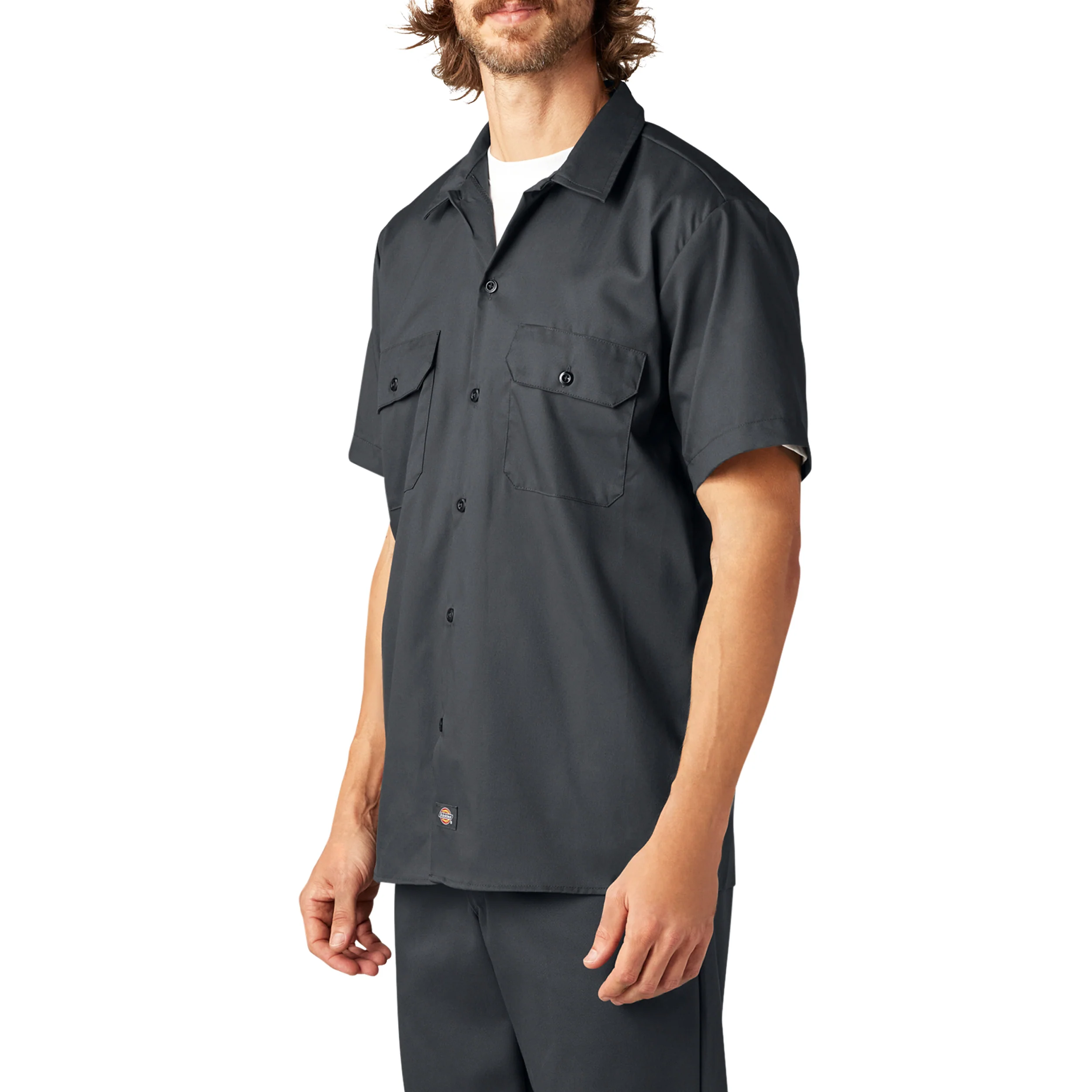 FLEX Slim Fit Short Sleeve Work Shirt - Image 3