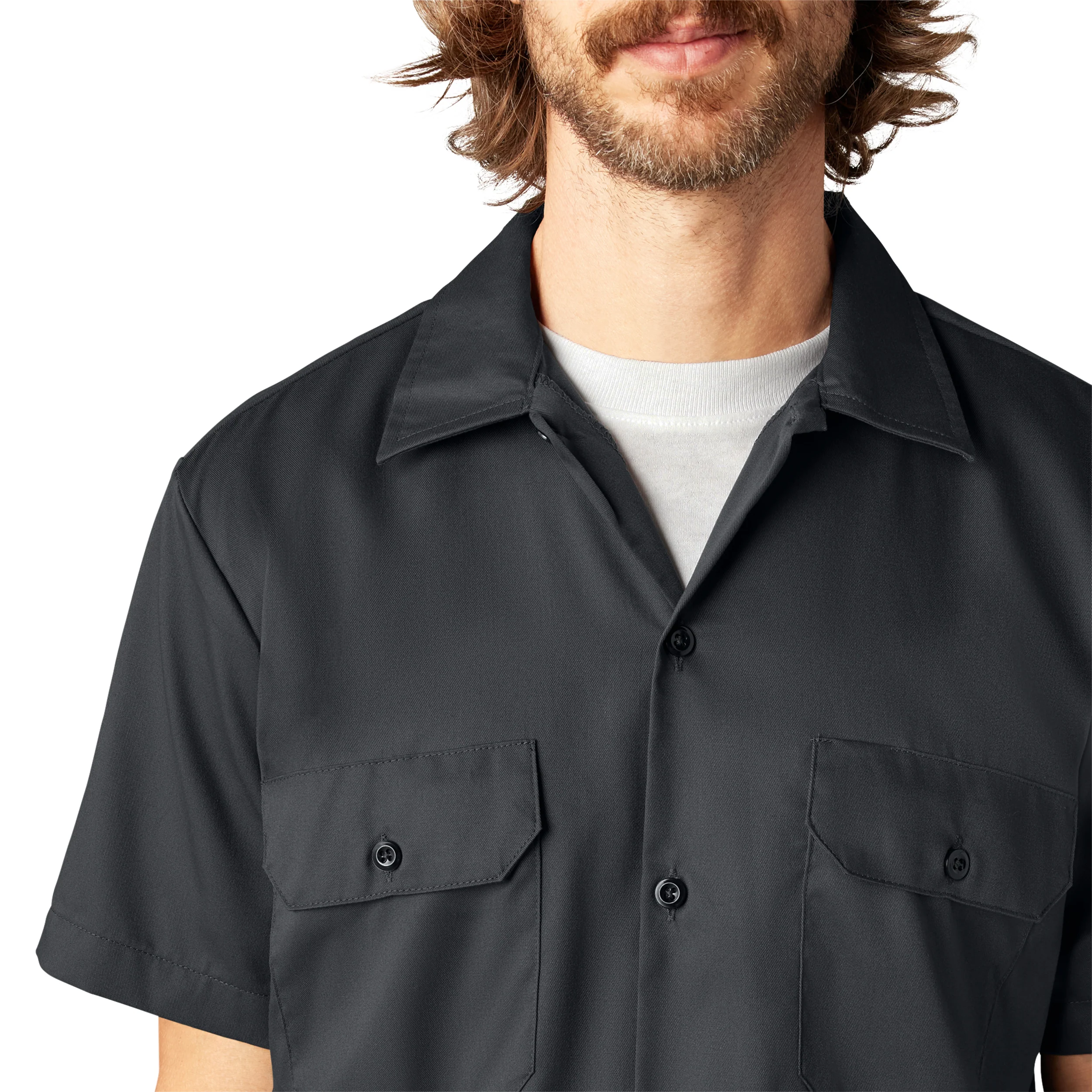 FLEX Slim Fit Short Sleeve Work Shirt - Image 7
