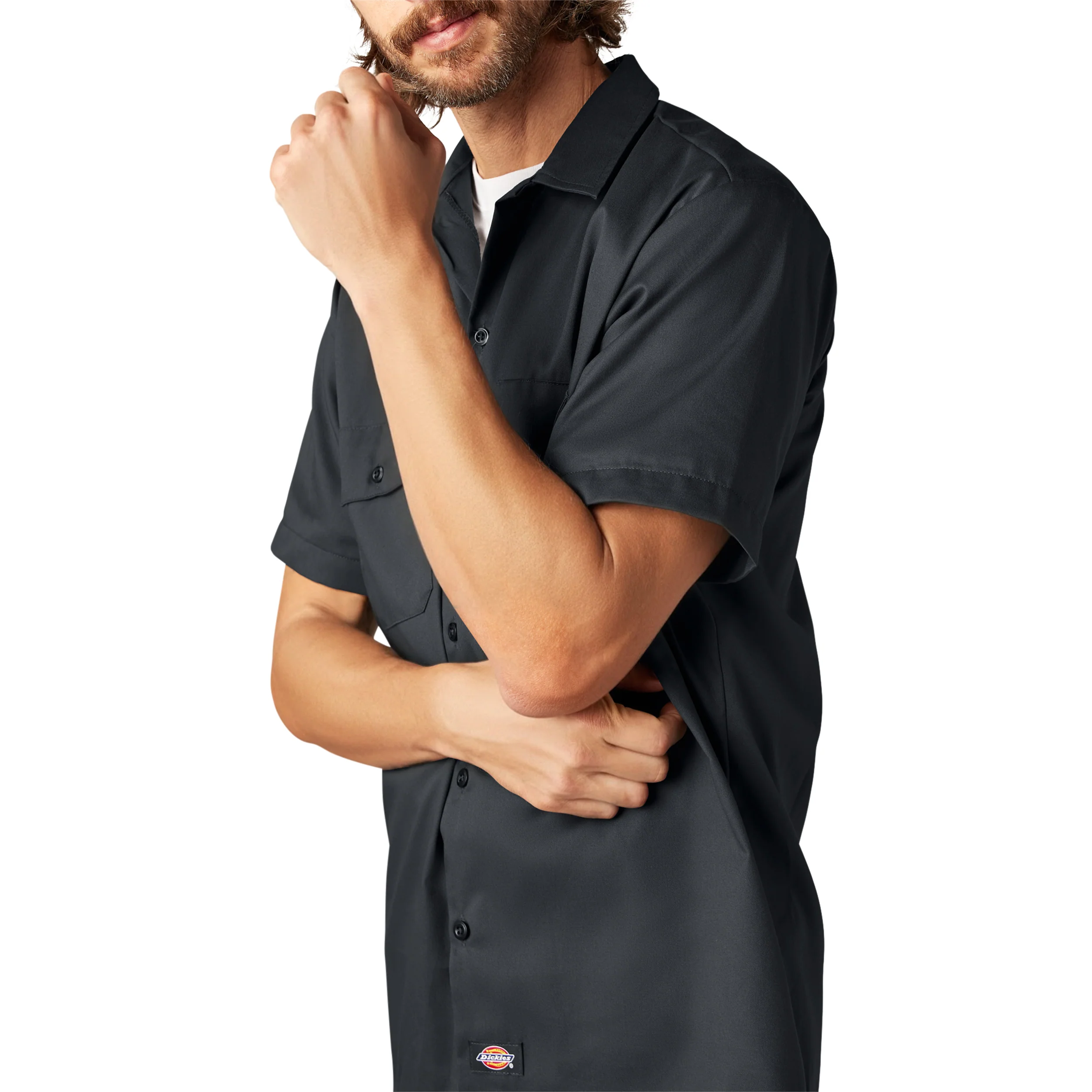 FLEX Slim Fit Short Sleeve Work Shirt - Image 9
