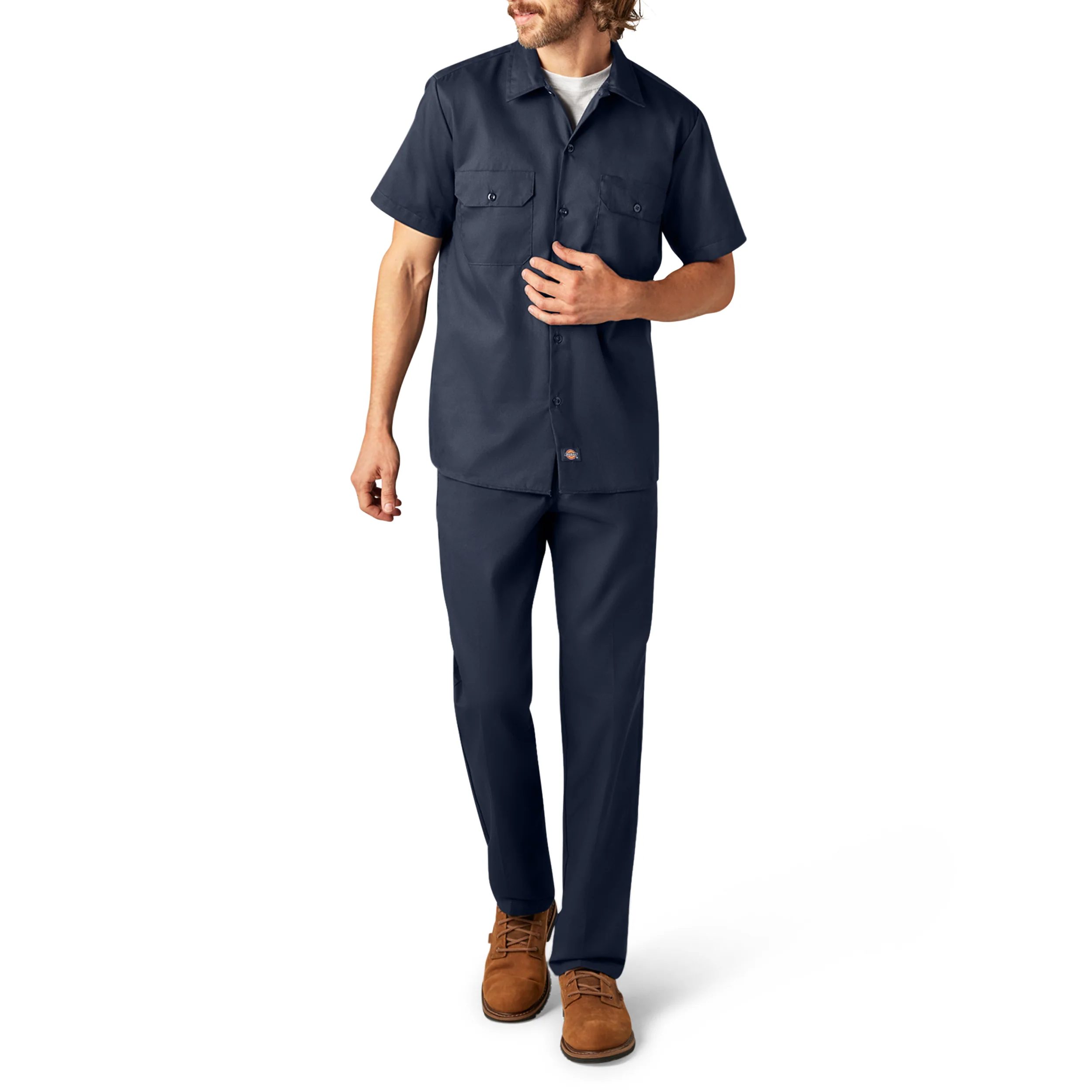 FLEX Slim Fit Short Sleeve Work Shirt - Image 5