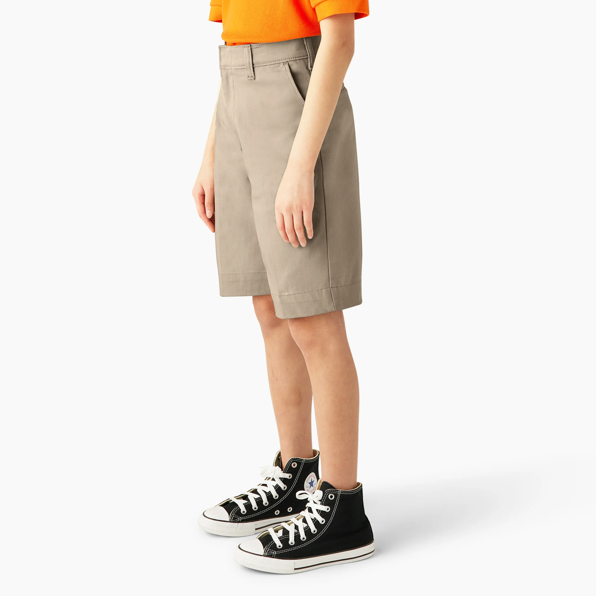 Girls' Classic Fit Bermuda Shorts, 4-20 - Image 3
