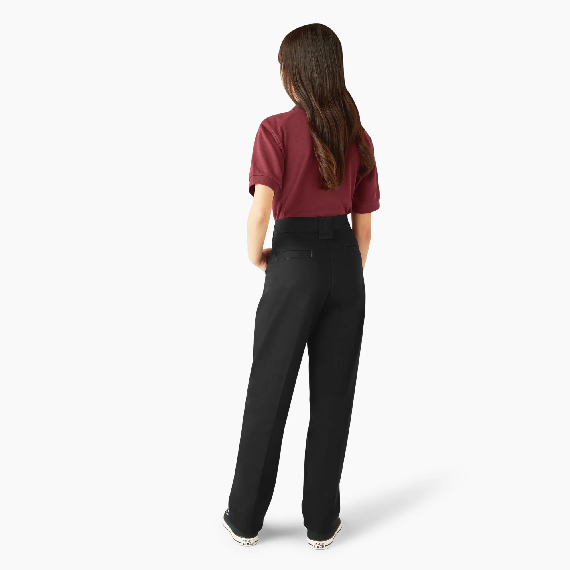 Girls' Slim Fit Pants, 4-20 - Image 5
